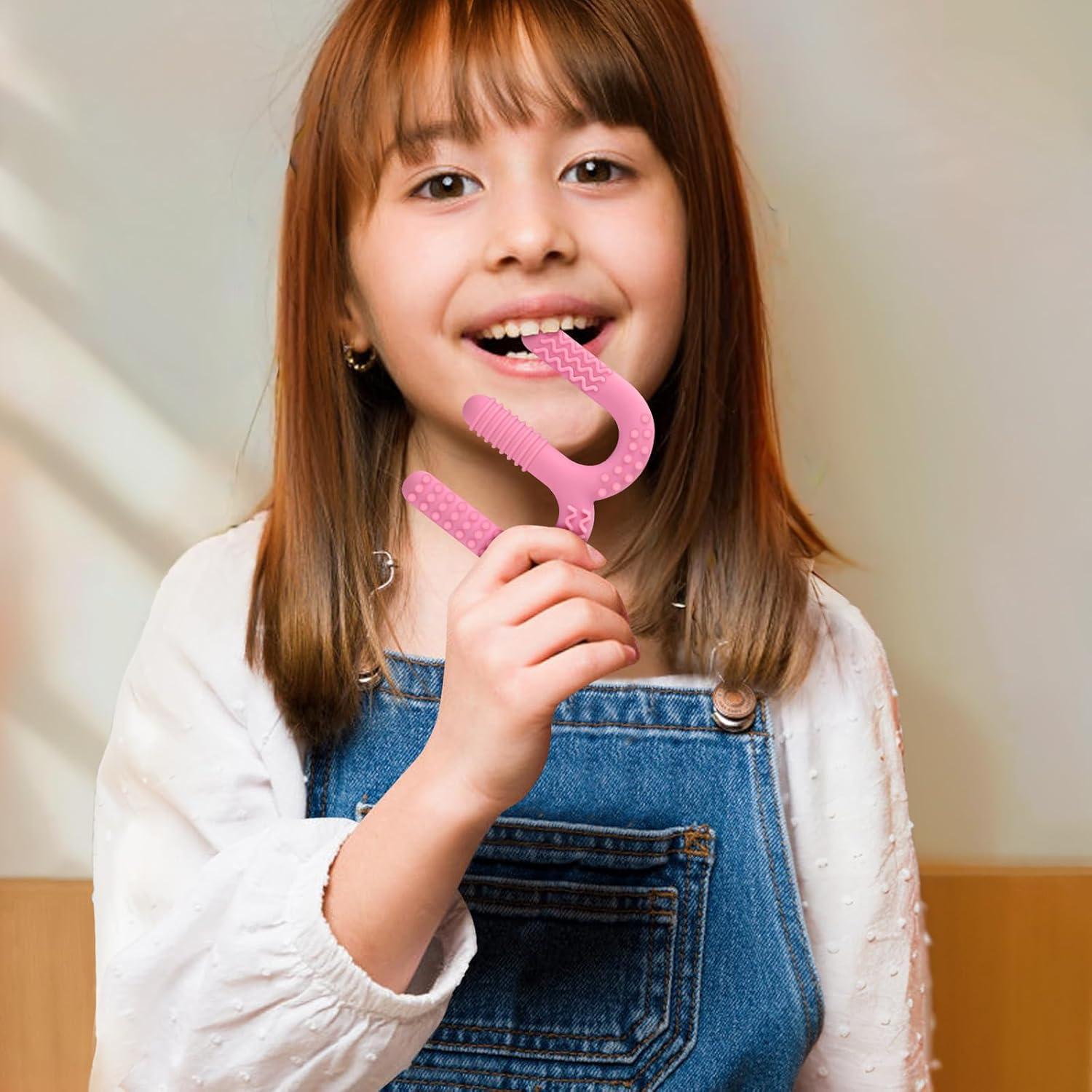 Juguetes Masticables Sensoriales ERKOON 4 Piezas Silicona