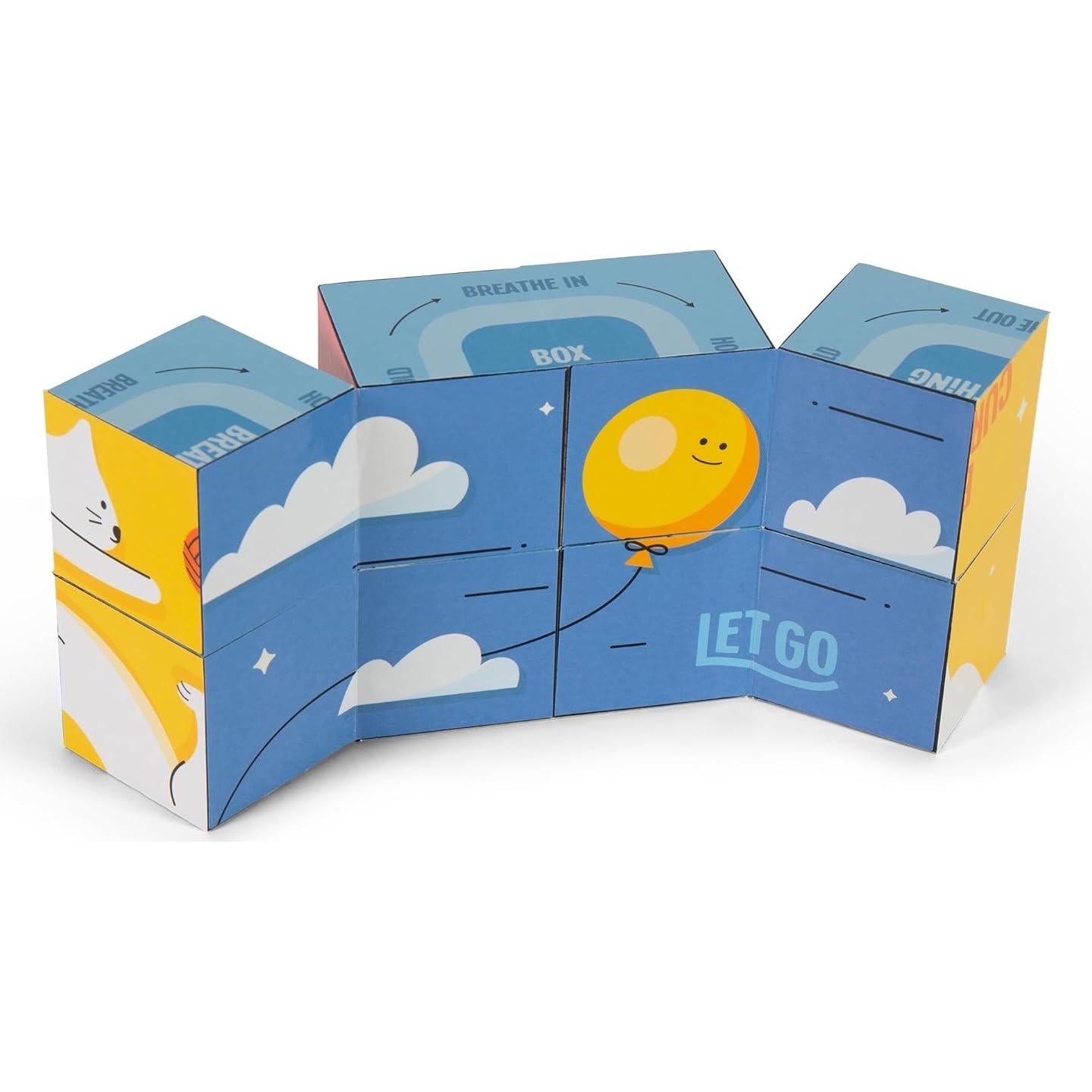 Cubo Calmante Pillowmint - Juguete Antiestrés para Niños