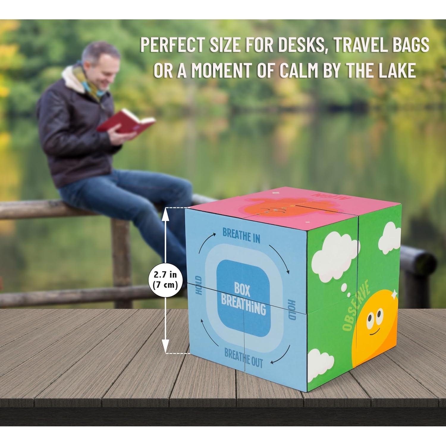 Cubo Calmante Pillowmint - Juguete Antiestrés para Niños