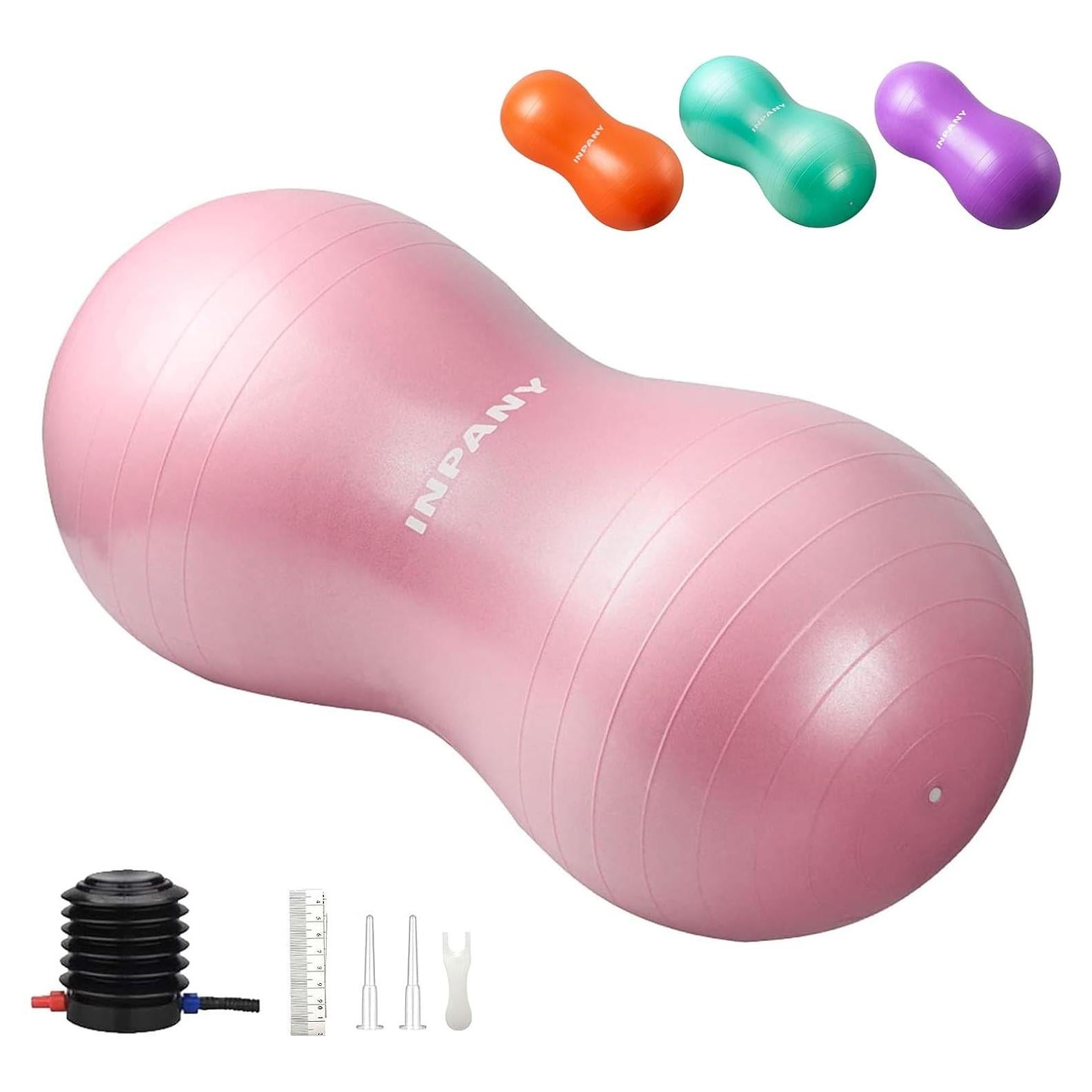 Bola de Cacahuate INPANY Rosa - Antiburst para Parto y Fitness