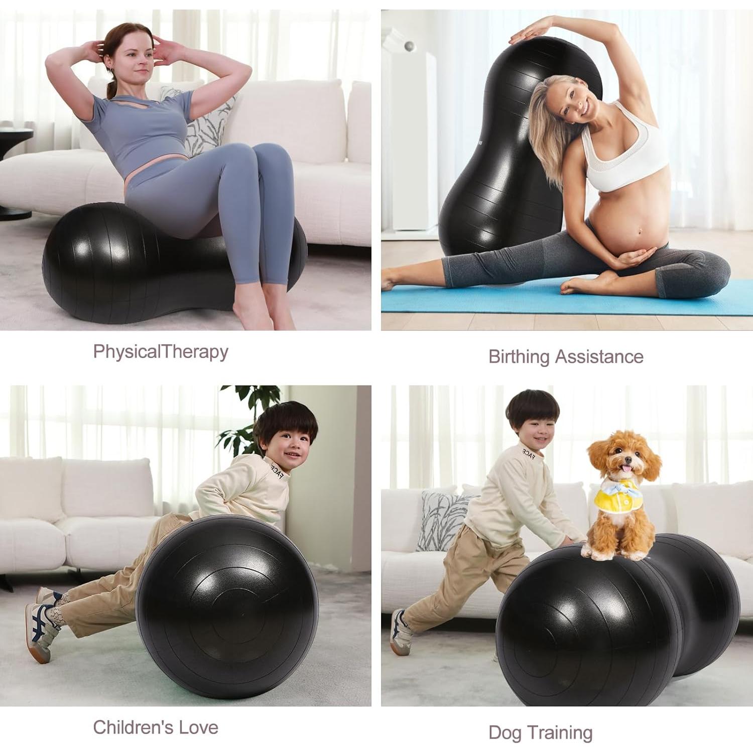 Bola de Cacahuate INPANY - Ejercicio y Parto, Antirrotura