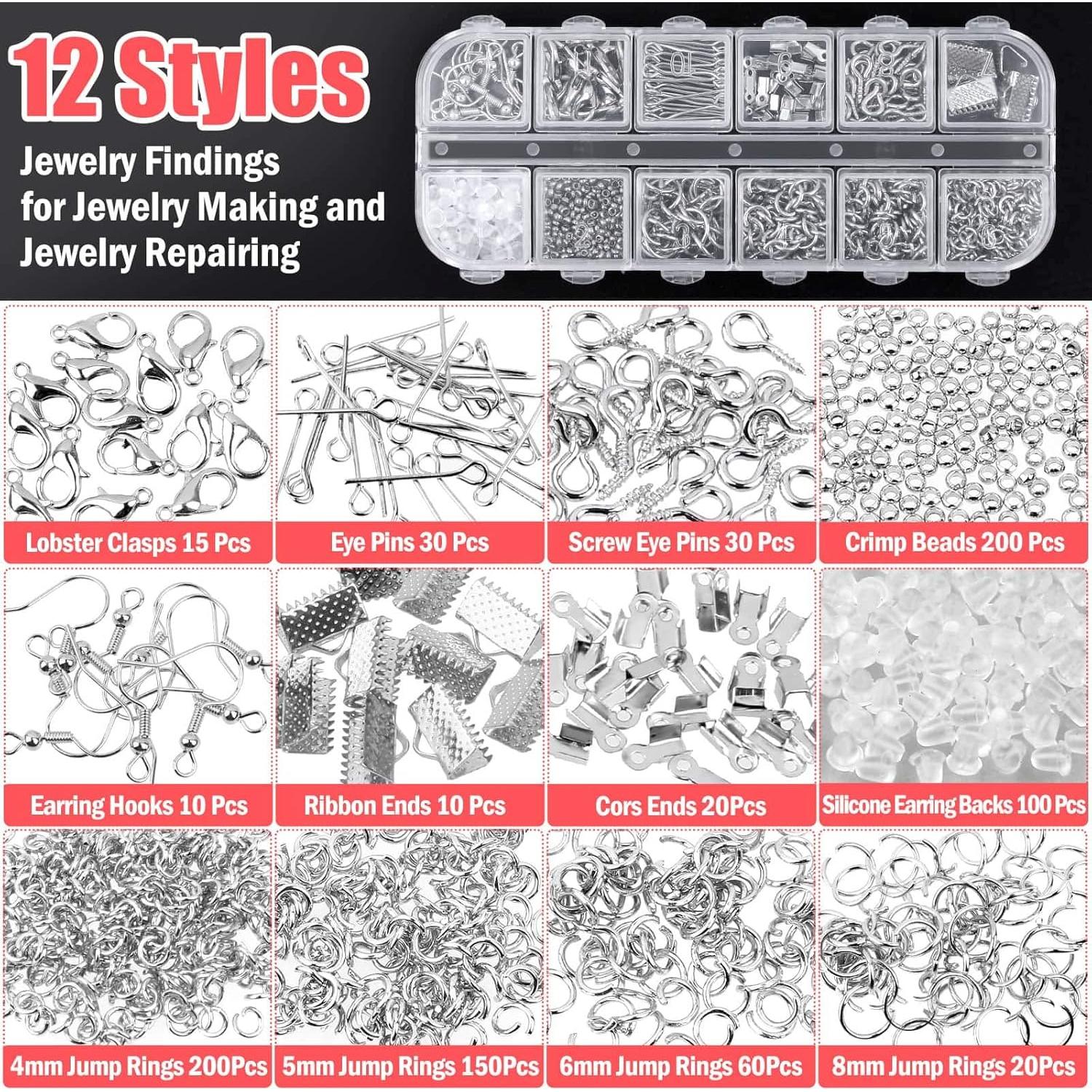 Kit de Suministros para Hacer Joyas Thrilez 94 Piezas