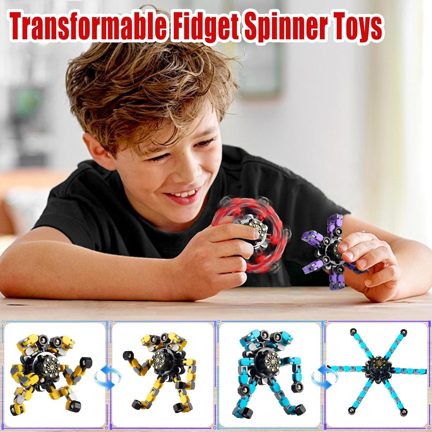 Spinner Transformable Stuffed 4 Pcs Juguetes Sensoriales
