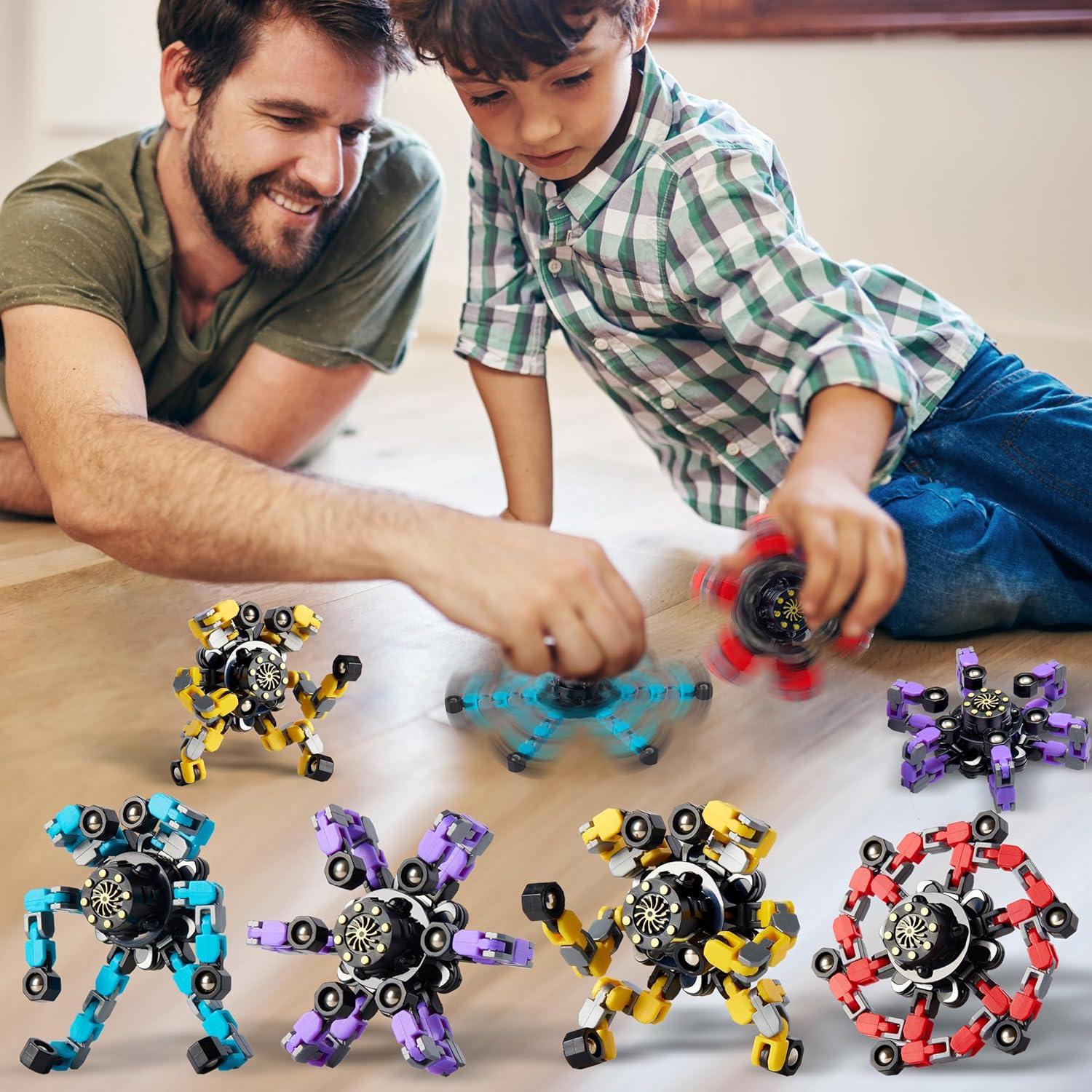 Spinner Transformable Stuffed 4 Pcs Juguetes Sensoriales