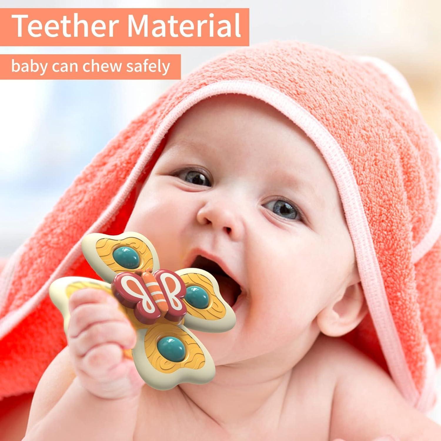 Juguete Giratorio con Ventosa LZZAPJ para Bebés 6-18 Meses