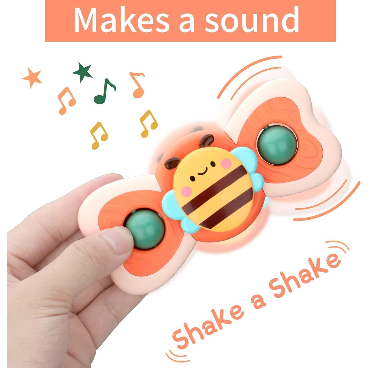 Juguete Giratorio con Ventosa LZZAPJ para Bebés 6-18 Meses