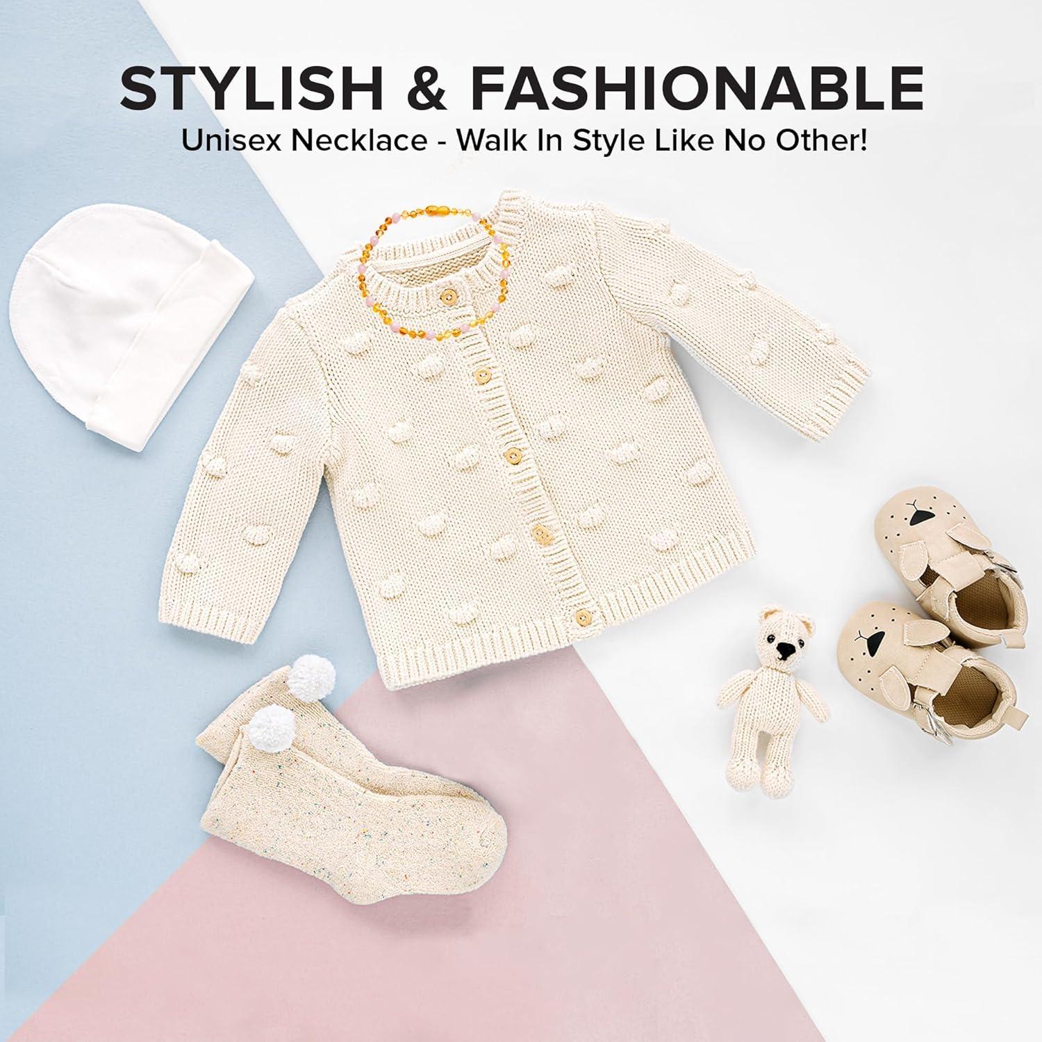 Collar de Ámbar Báltico Baltic Proud Unisex 31.75 cm