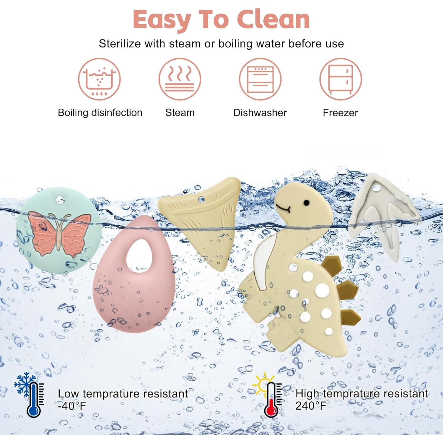 Collar Masticable Sensorial MR.TIMELAG - Set de 5 Piezas