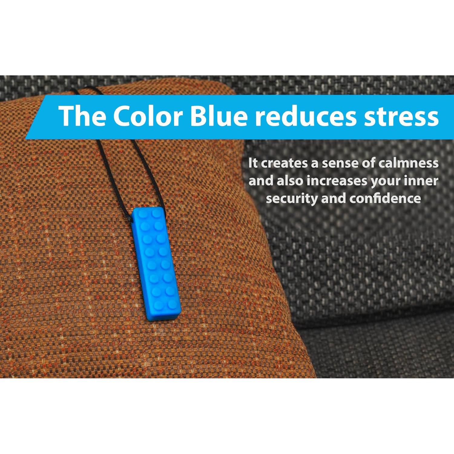 Collar Masticable Sensorial Tilcare - Silicona Grado Alimenticio - 5 Unidades