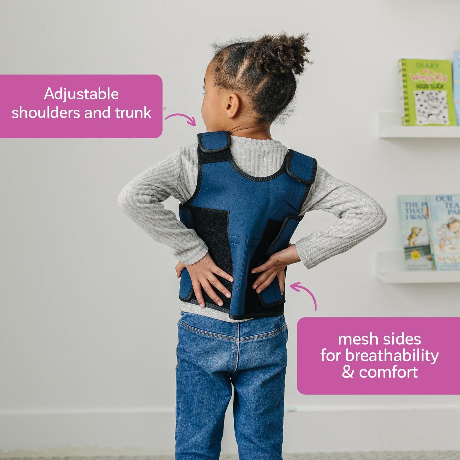 Chaleco de Compresión con Peso Diversión y Función Azul 0.9 kg