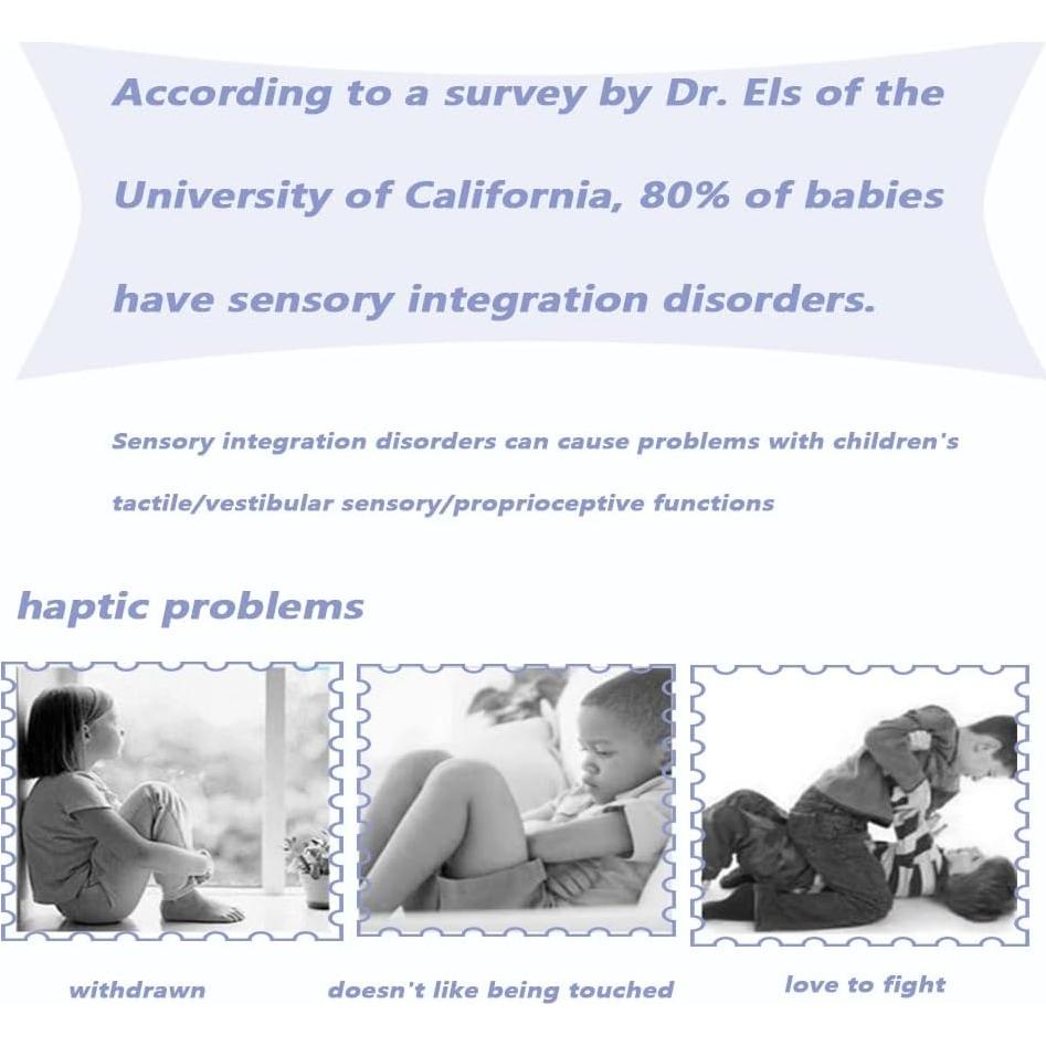 Saco Corporal Sensorial PUFFYN Azul L-142x71 cm para Niños