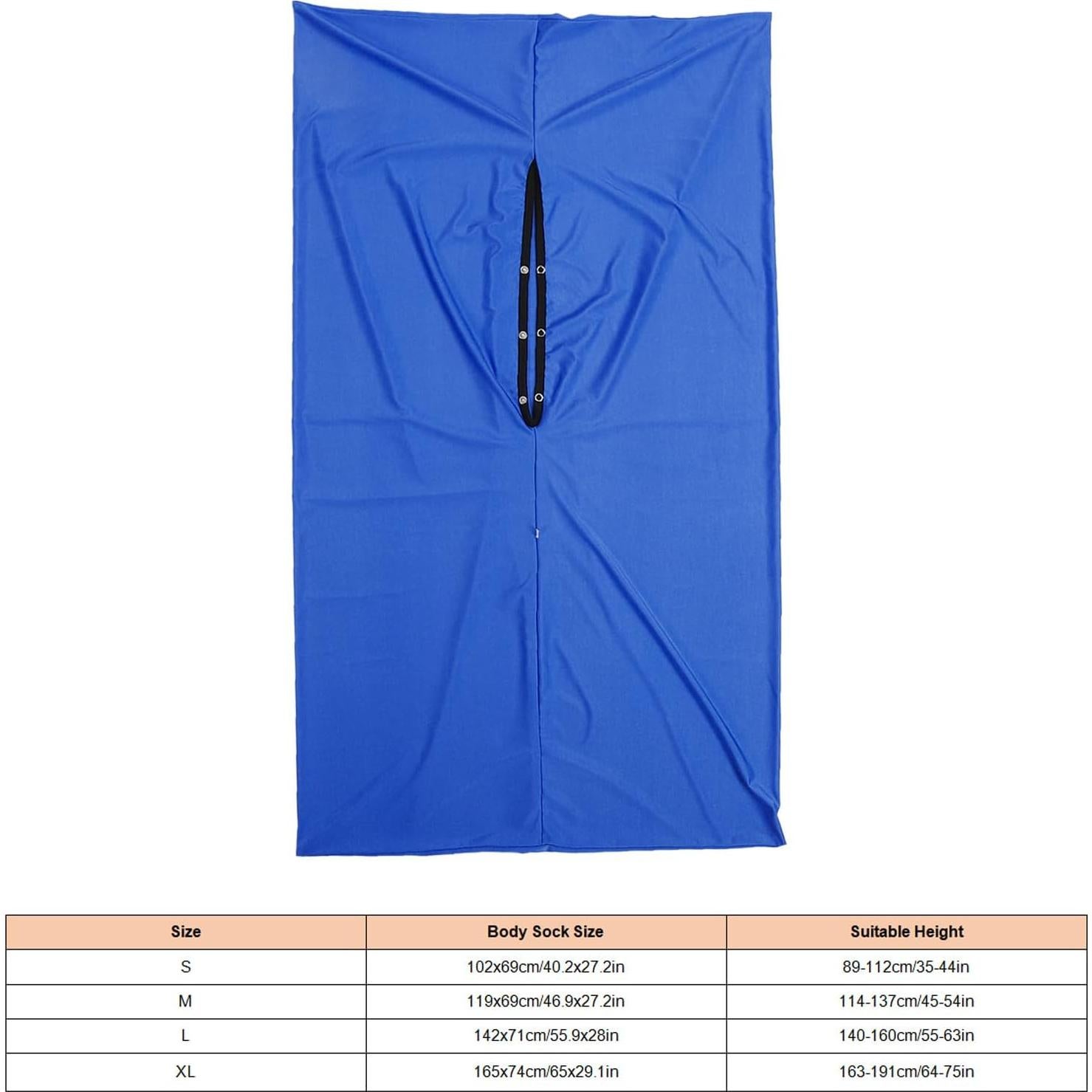 Calcetín Sensorial Corporal Zoeyilan M Azul 119x69cm