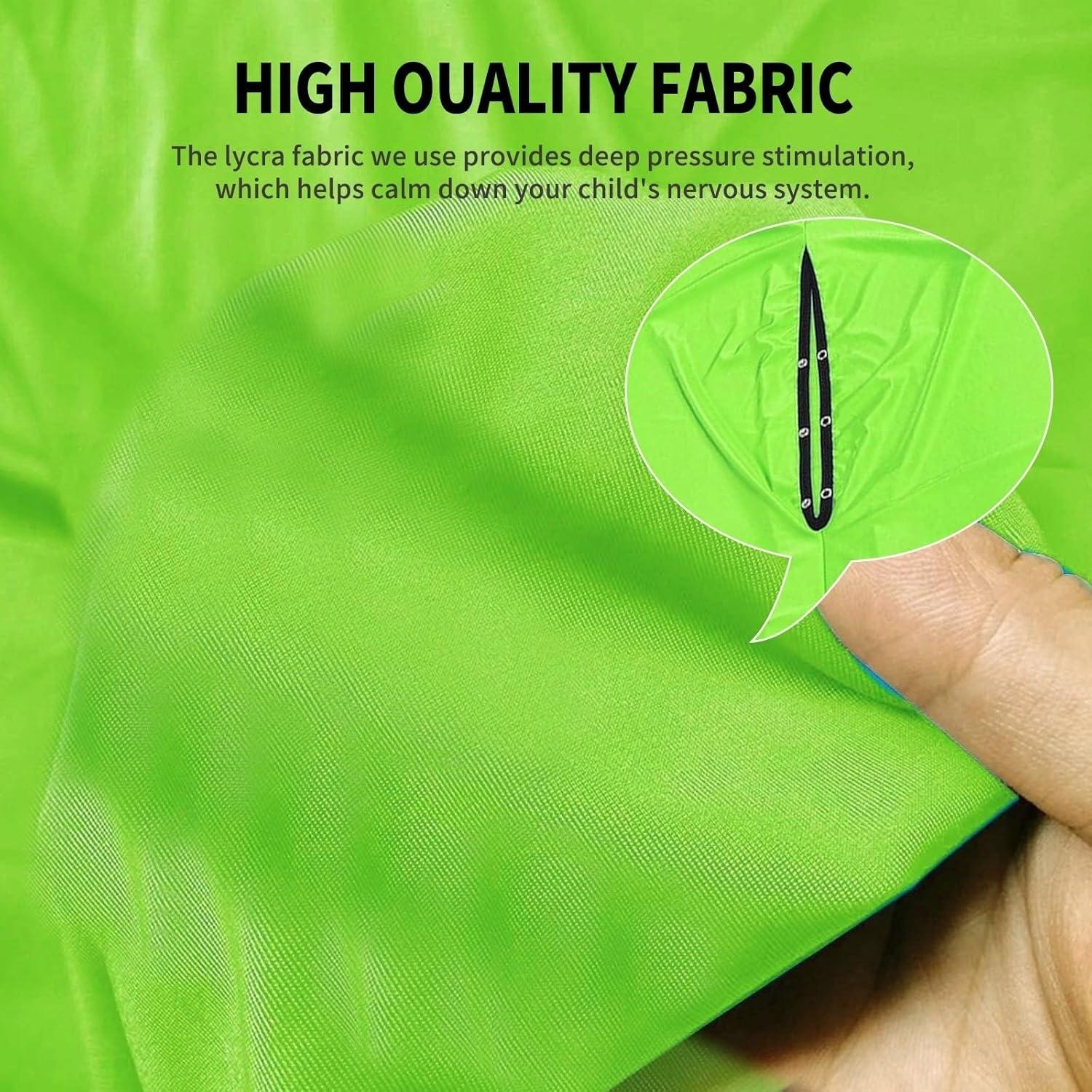 Calcetines Sensoriales Corporales KANGXYSQ para Niños - Verde L