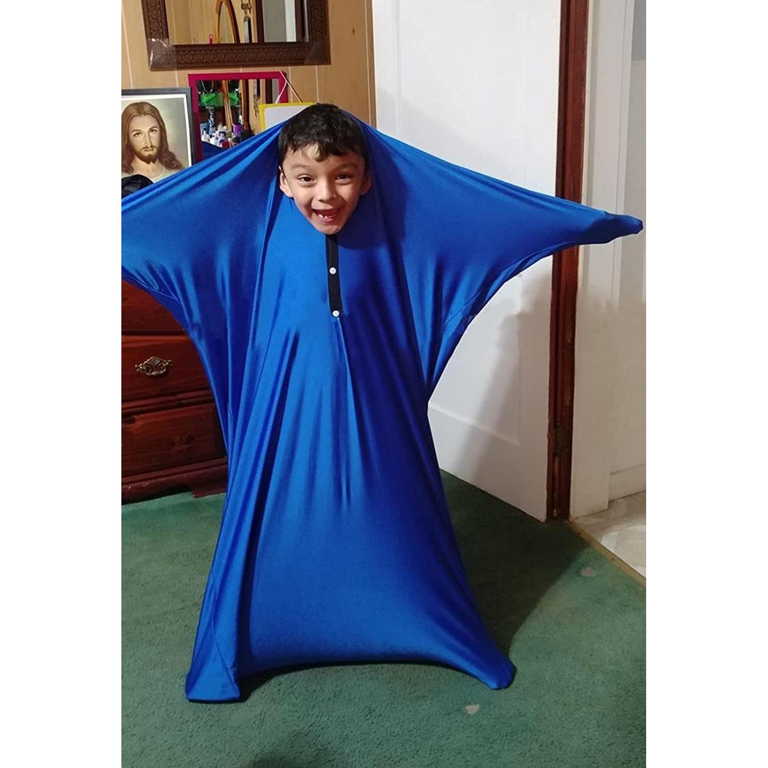 Calcetín Corporal Sensorial PUFFYN Azul Mediano 119x69 cm