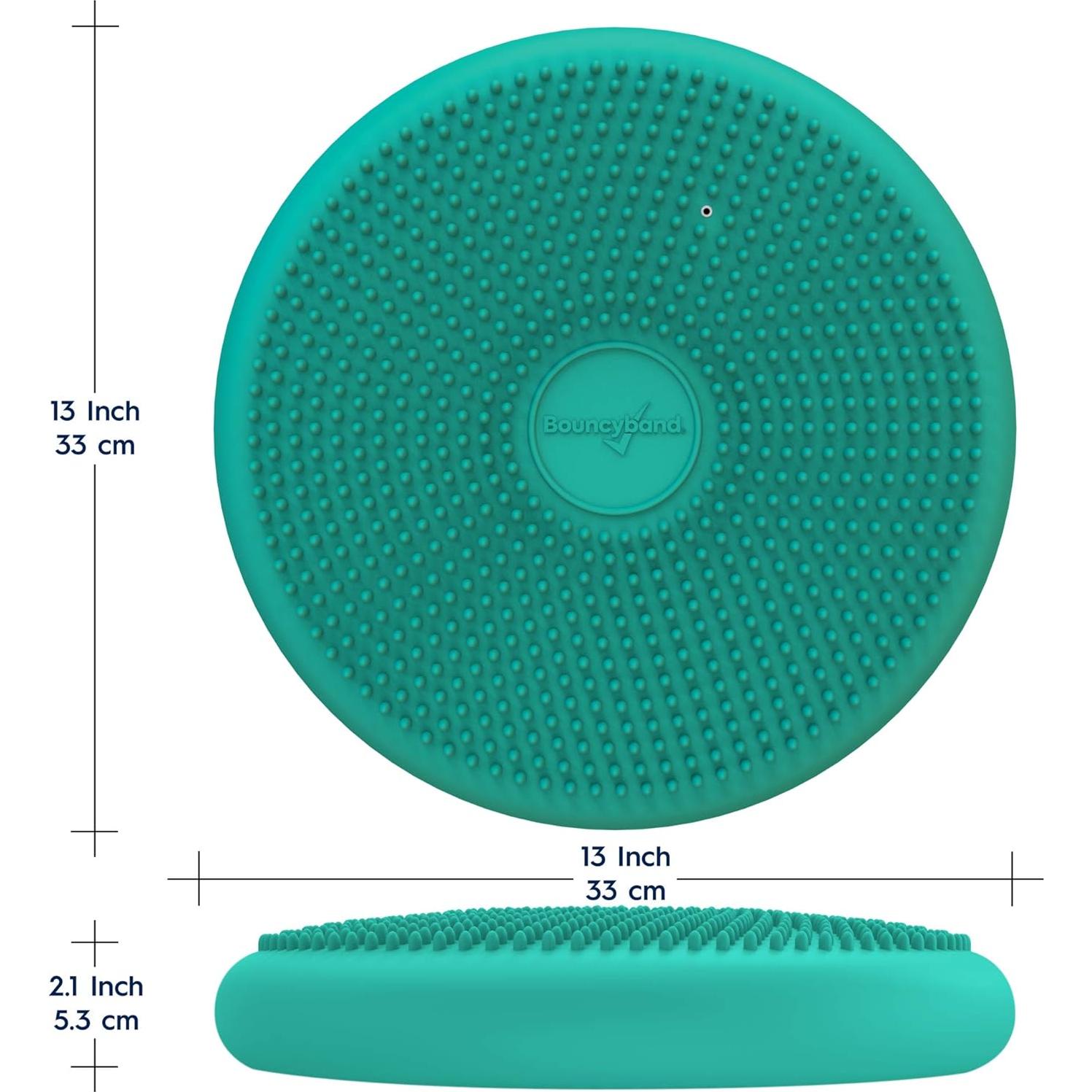Bouncyband Asiento de Movimiento Verde 33 cm para Niños