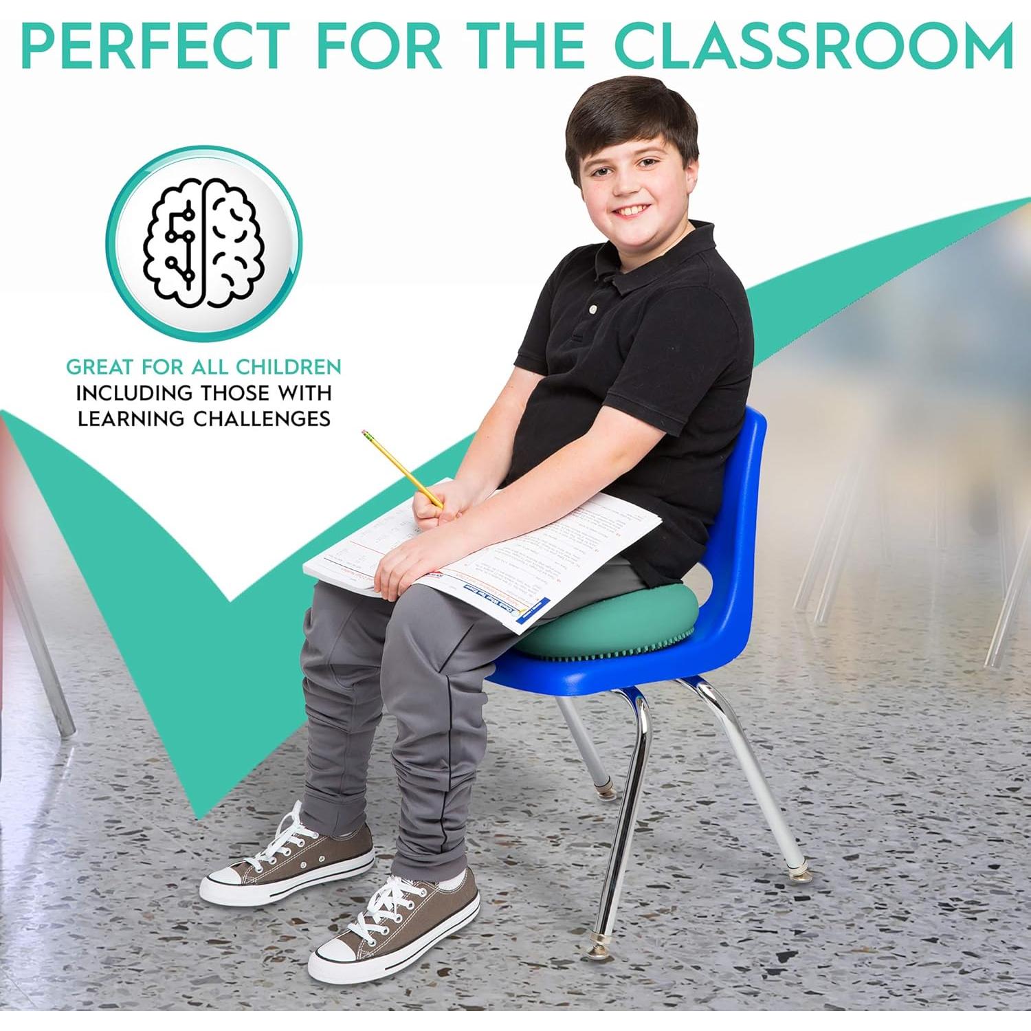 Bouncyband Asiento de Movimiento Verde 33 cm para Niños