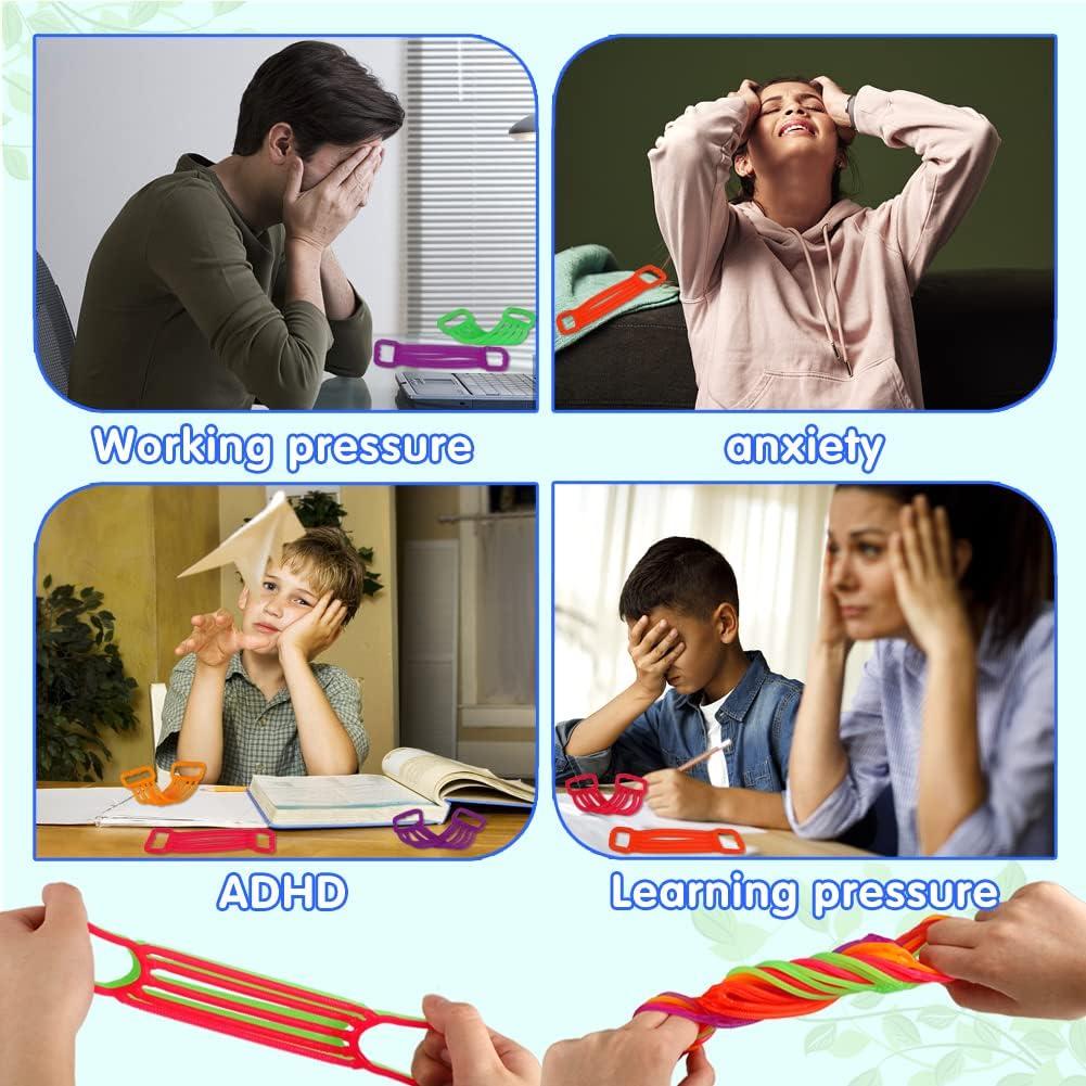 Paquete de 12 Juguetes Antiestrés Huamei para Niños y Adultos