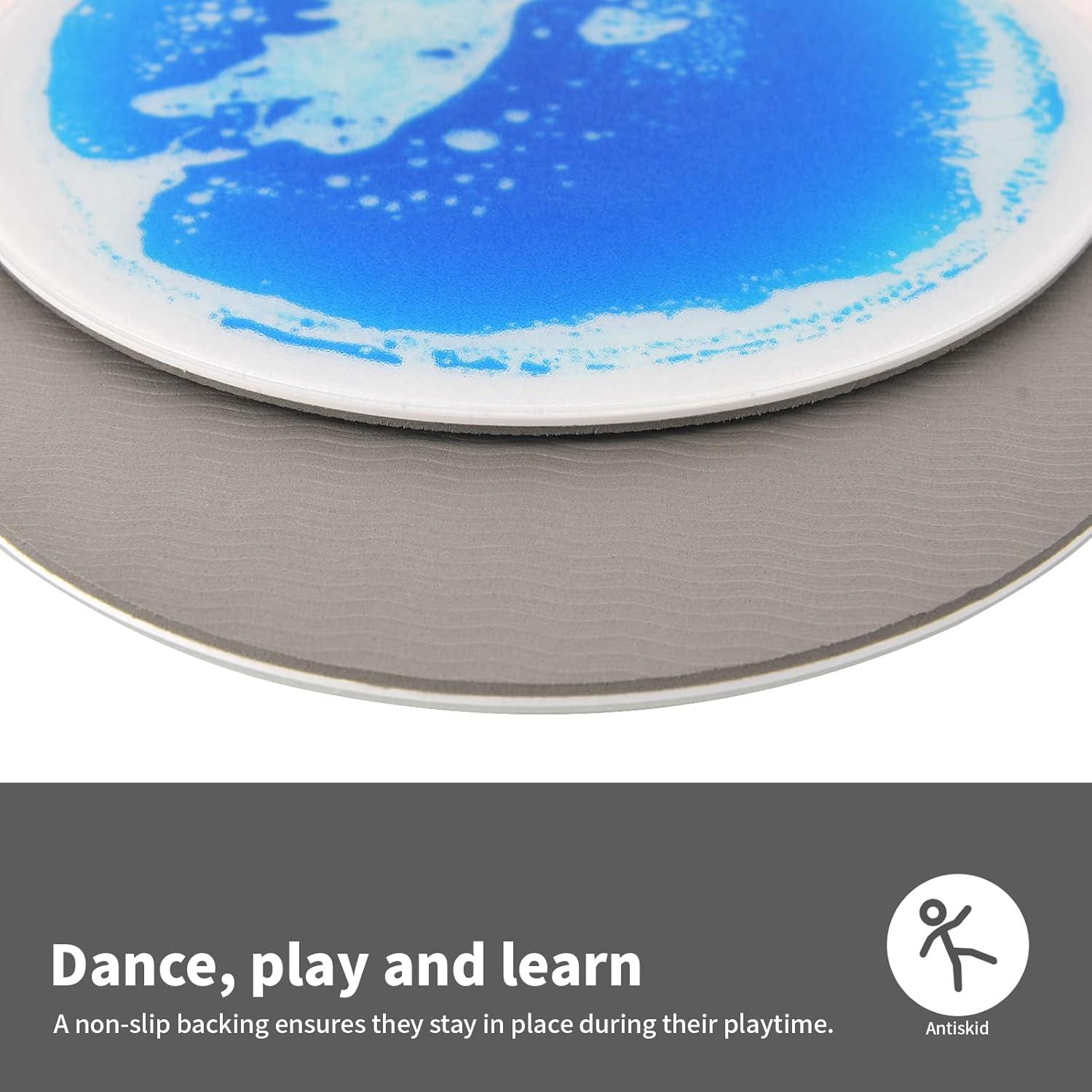 Baldosas Sensoriales Art3d 4 Pcs 30x30 cm Multicolor para Niños