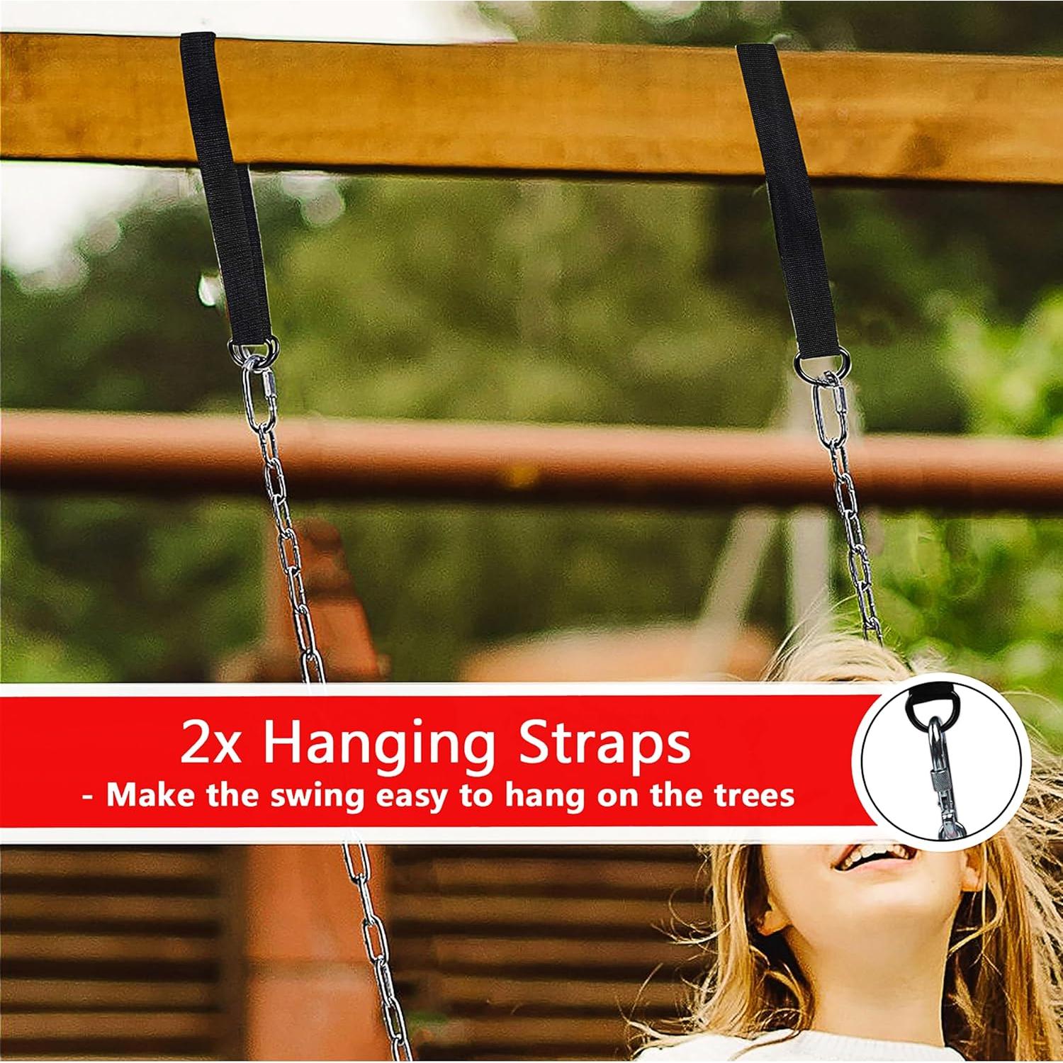 Asiento de Columpio Terapéutico NOSTIFY 68.6x14 cm Rojo