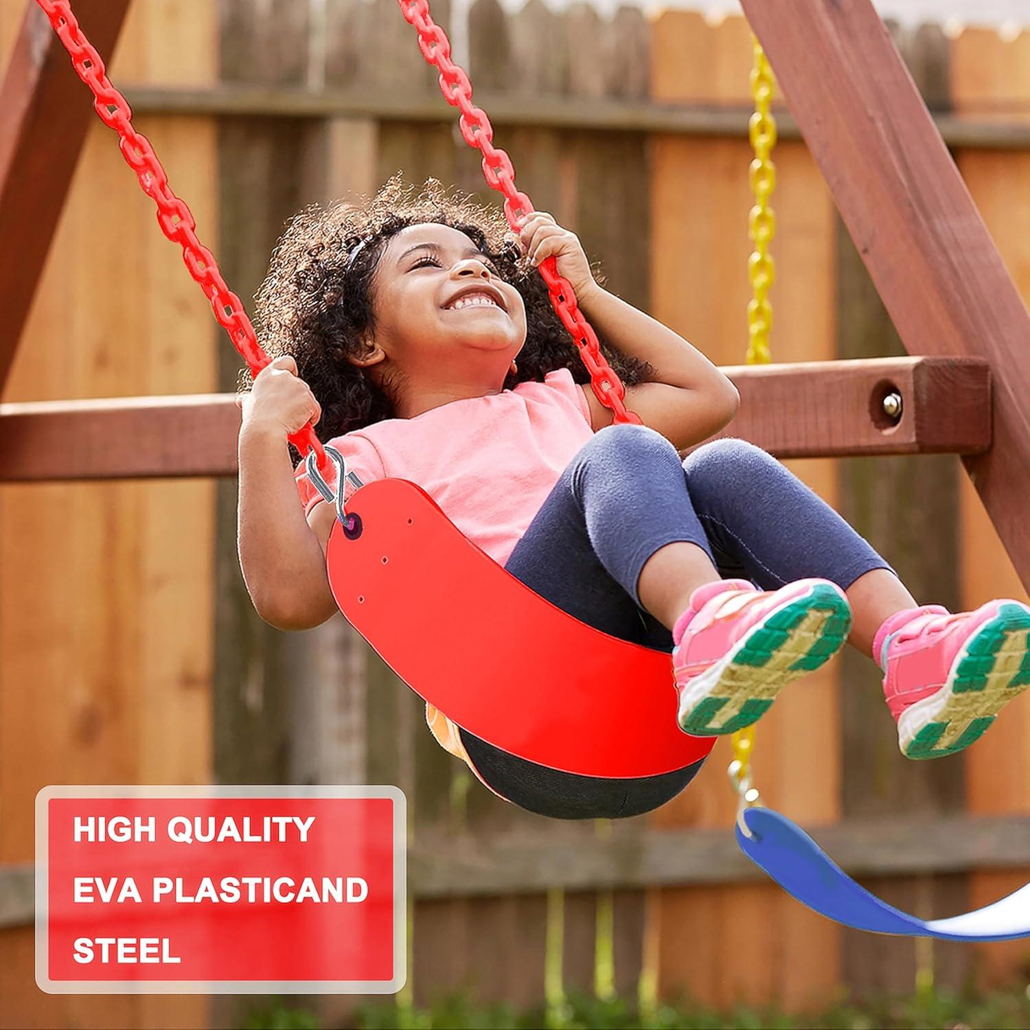 Asiento de Columpio Terapéutico NOSTIFY 68.6x14 cm Rojo