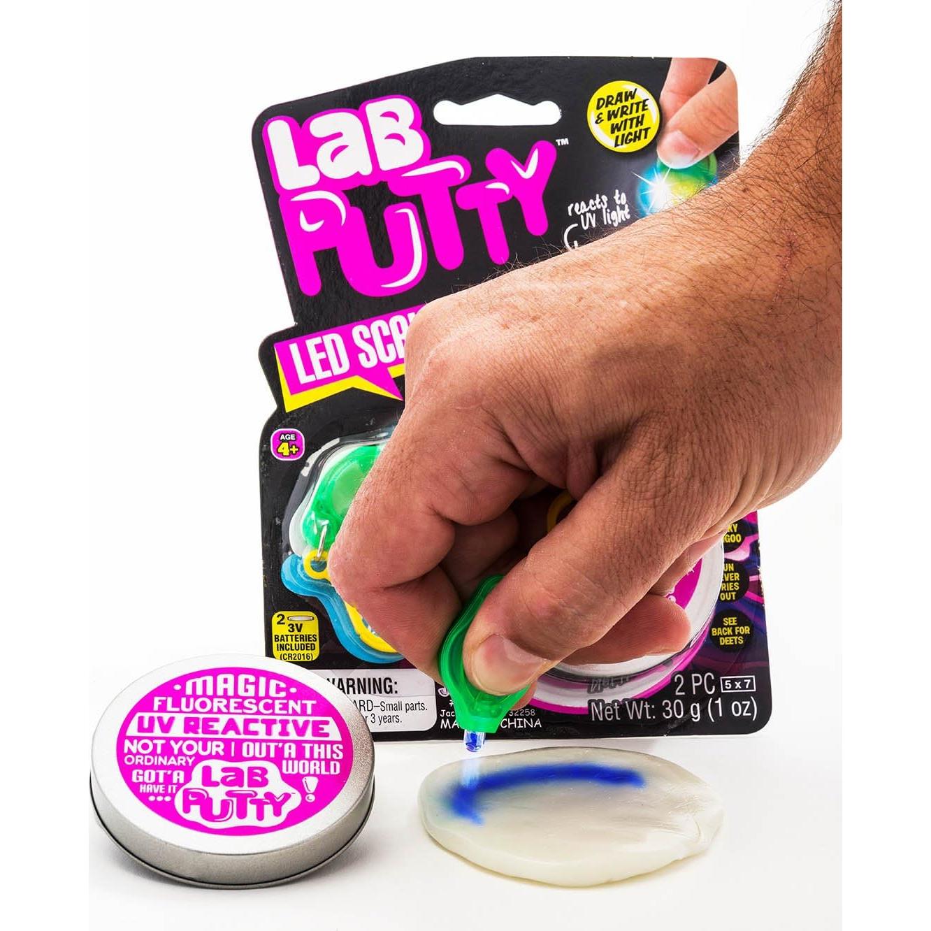 Masilla Sensorial JA-RU Variada 5 Piezas Brilla en la Oscuridad