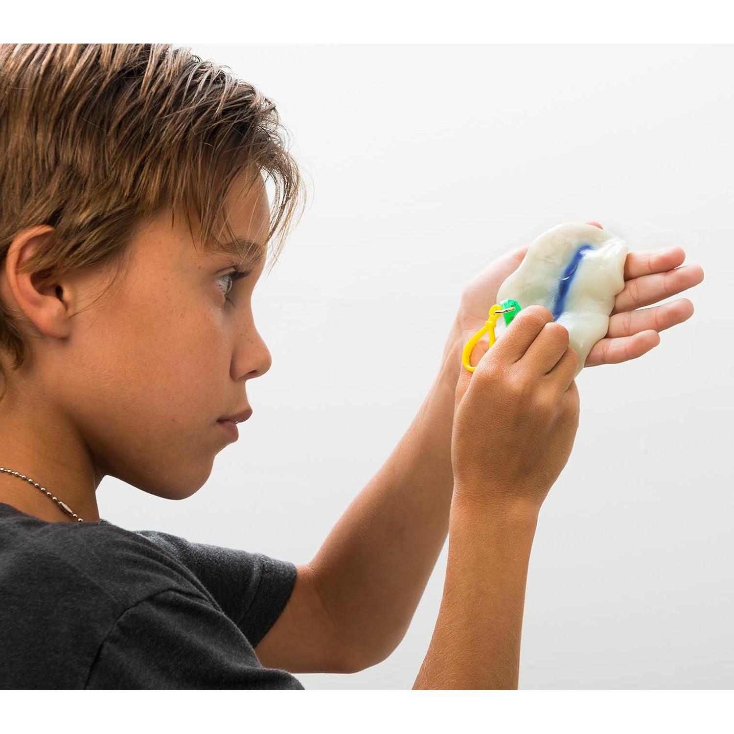 Masilla Sensorial JA-RU Variada 5 Piezas Brilla en la Oscuridad