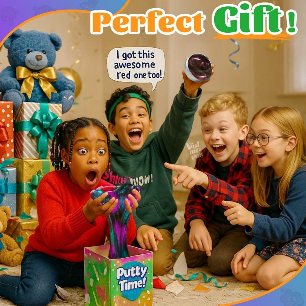 Putty Sensorial WATERELF MCP003 Verde Púrpura 90.7g 7.9cm