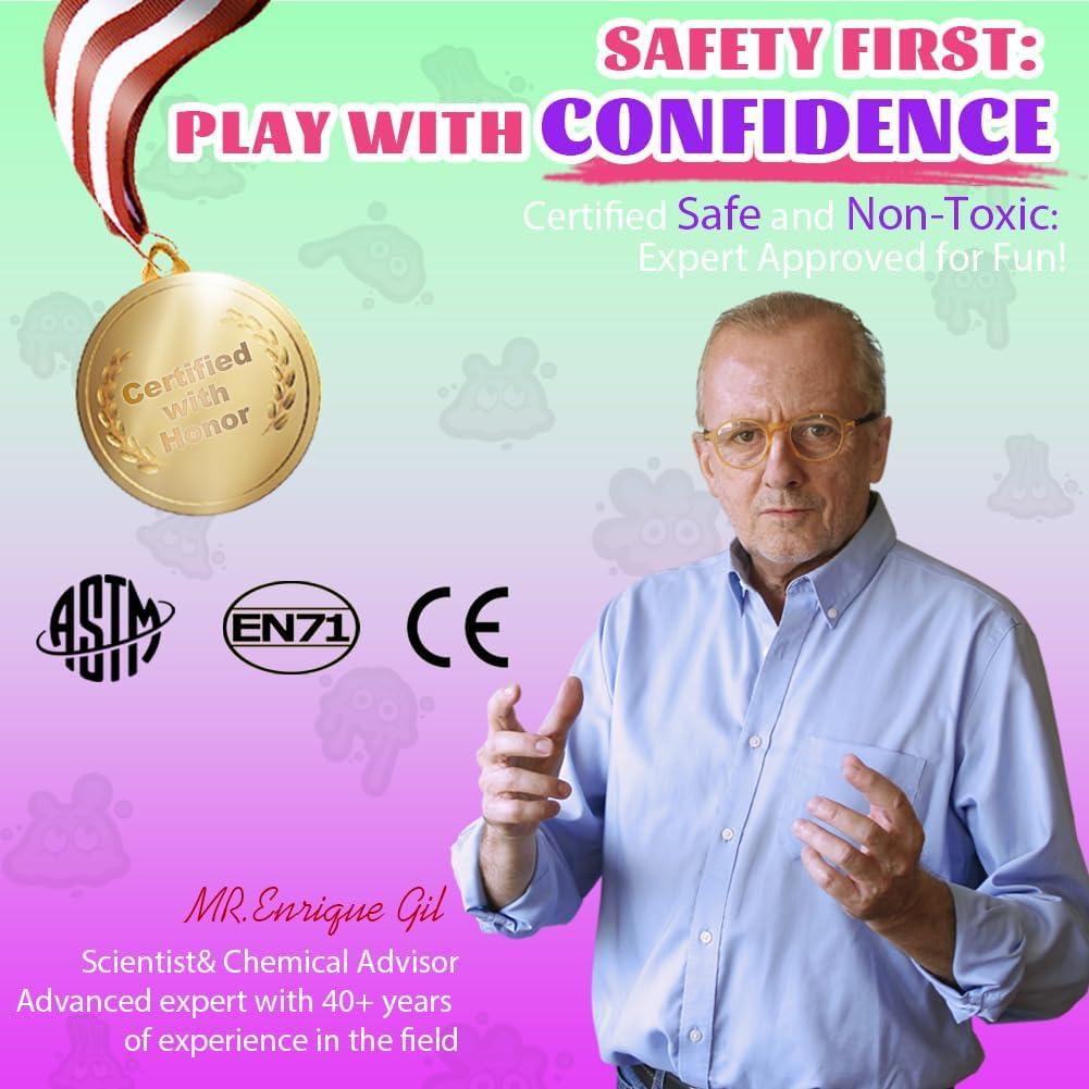 Putty Sensorial Alivio Estrés WATERELF P008 Verde/Púrpura 90.7g