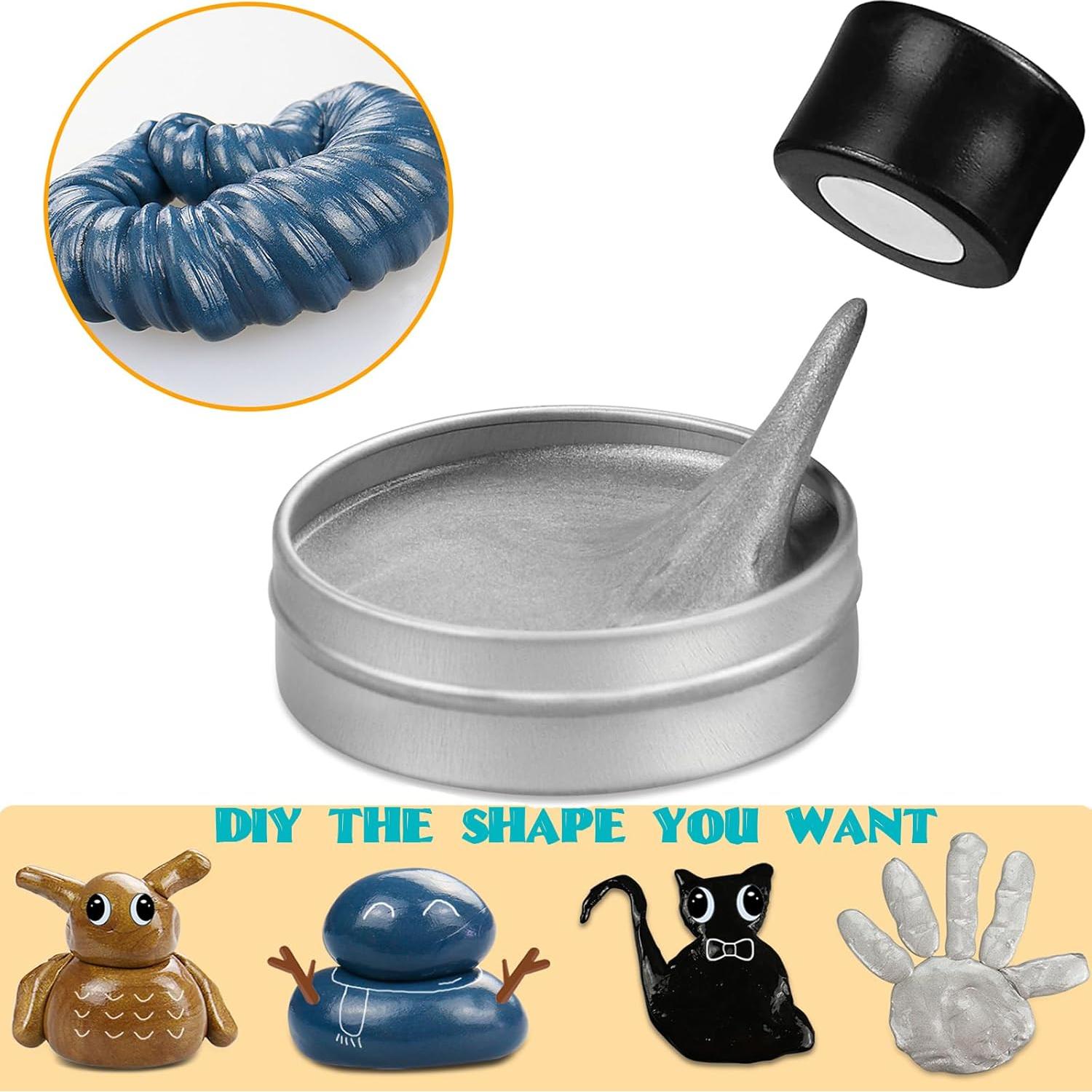Paquete de 2 Putty Magnético Arfun - Juguete Antiestrés 249g