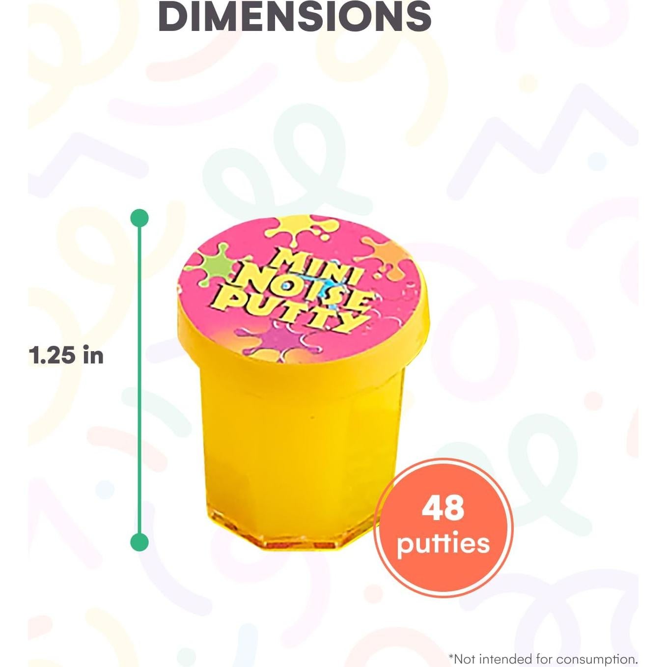 Conjunto de 48 Slime Kicko Multicolores - Juguete Táctil Sensorial