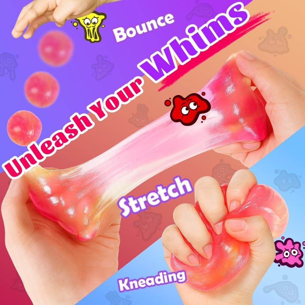 Masilla Antiestrés WATERELF CP003 Rosa Amarillo 7.9 cm 90.7 g