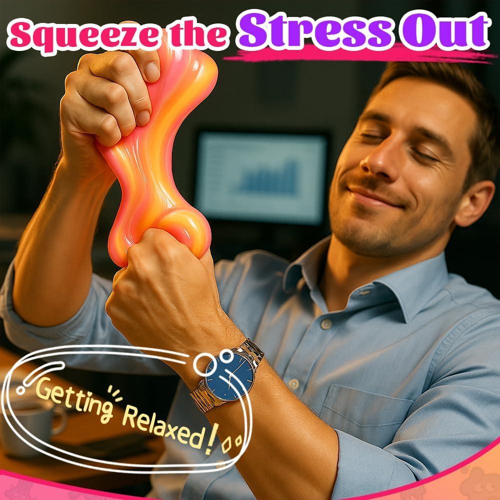 Masilla Antiestrés WATERELF CP003 Rosa Amarillo 7.9 cm 90.7 g