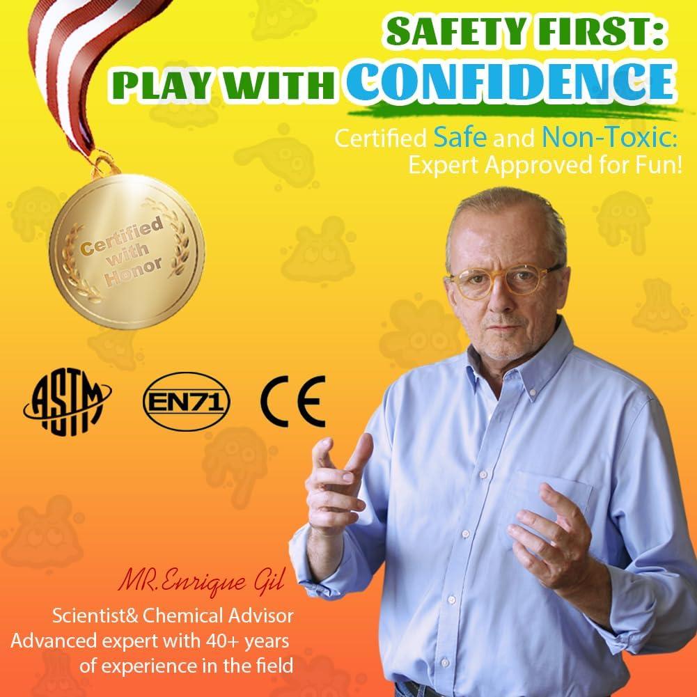 Masilla Antiestrés WATERELF TP001 Naranja-Amarillo 7.9 cm