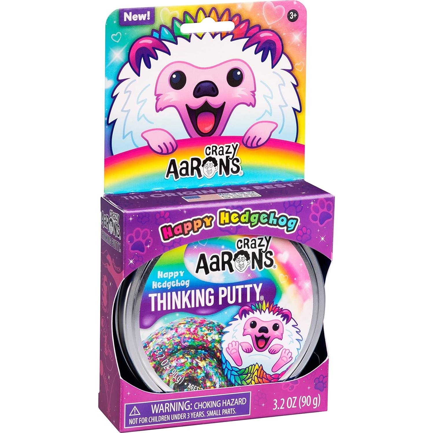 Thinking Putty Crazy Aaron - Erizo Feliz - 90 g de Putty Sensorial