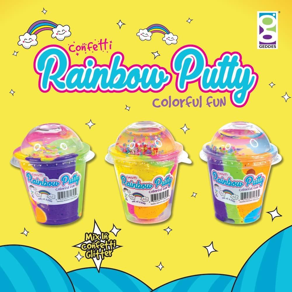 Putty Colorido Raymond Geddes - Paquete de 12 Frascos