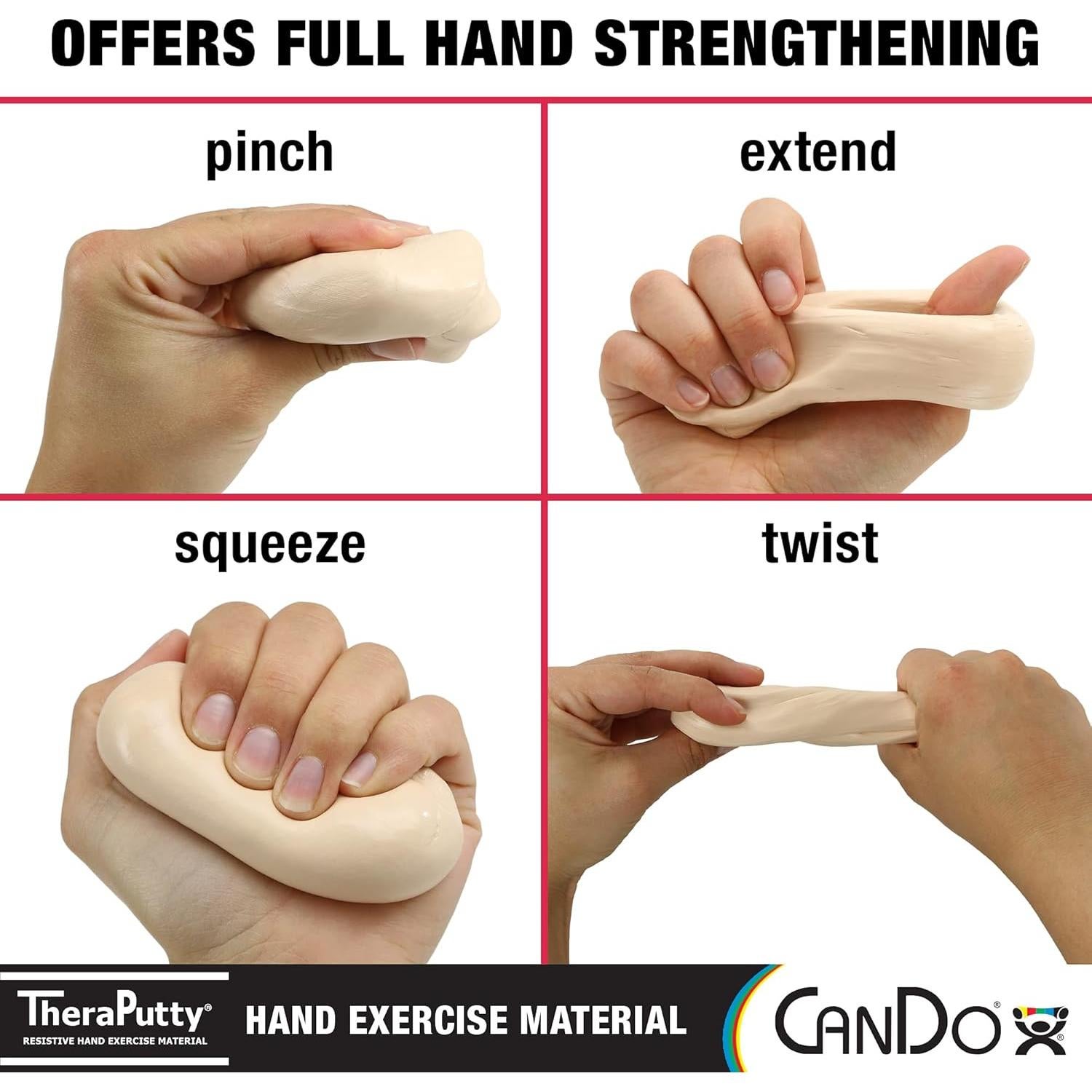 Theraputty Antimicrobiano CanDo 2.2 kg para Rehabilitación