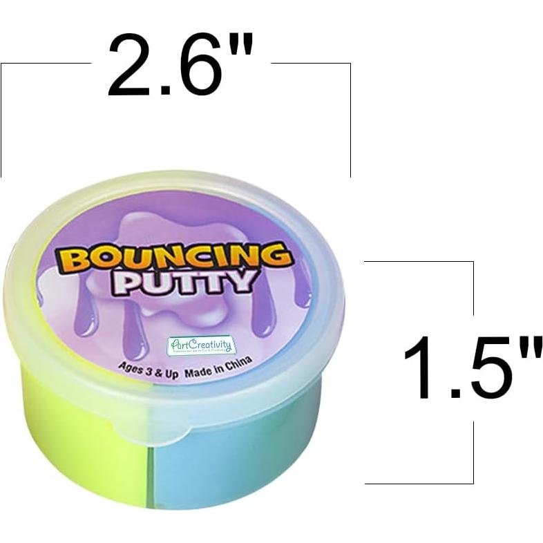 Masilla Rebotadora ArtCreativity Set de 6 Colores para Niños