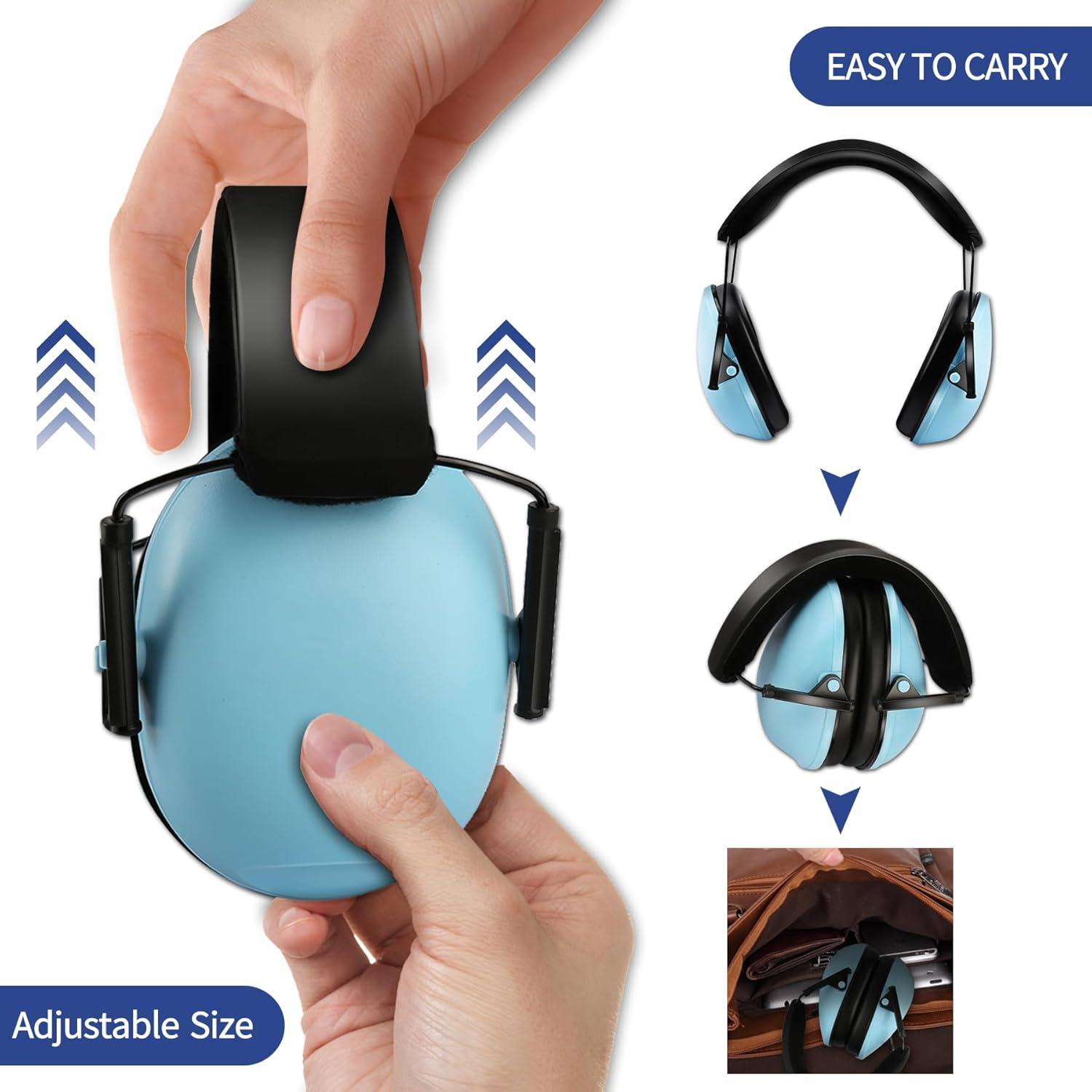 12 Auriculares para Niños con Cancelación de Ruido 27dB