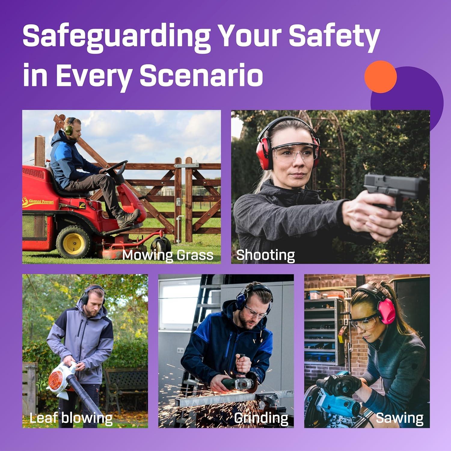 Auriculares de Protección Auditiva Vanderfields NRX35DX2 - 26dB