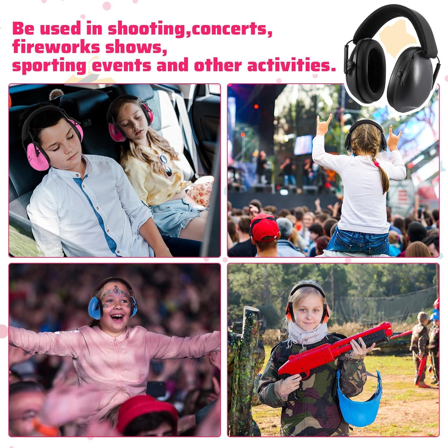 Auriculares de Protección Auditiva para Niños Amylove 36 Pcs 27dB