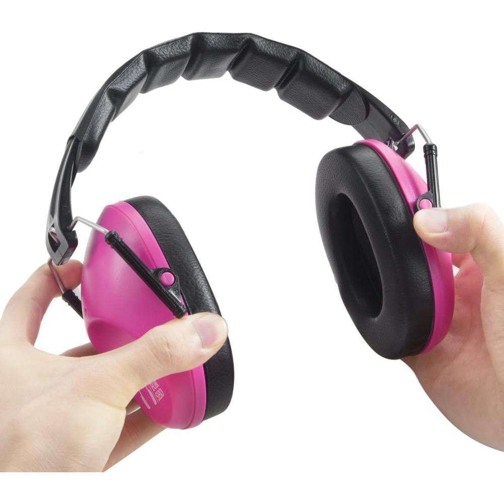 Auriculares Pro For Sho 34dB NRR Protección Auditiva Rosa
