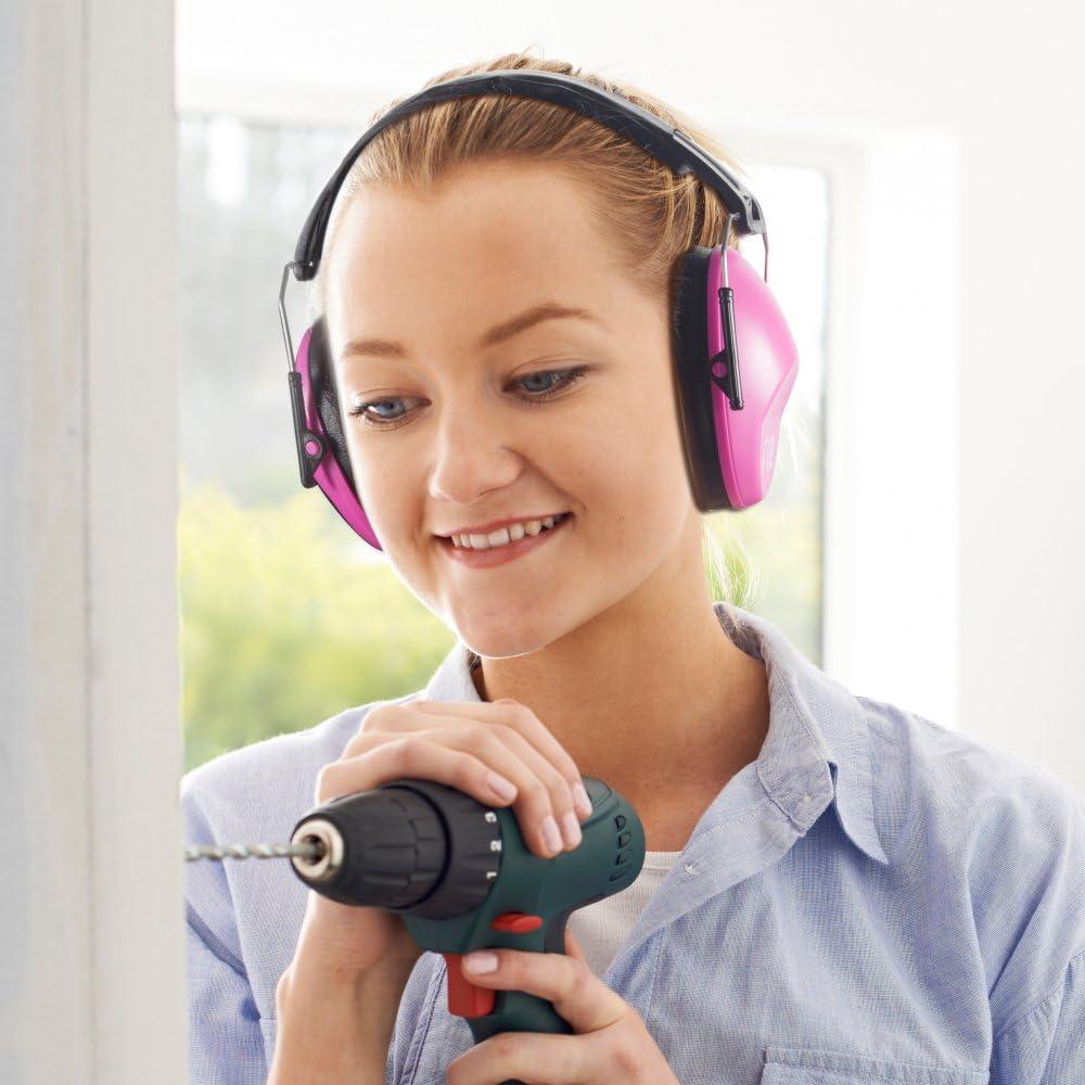 Auriculares Pro For Sho 34dB NRR Protección Auditiva Rosa