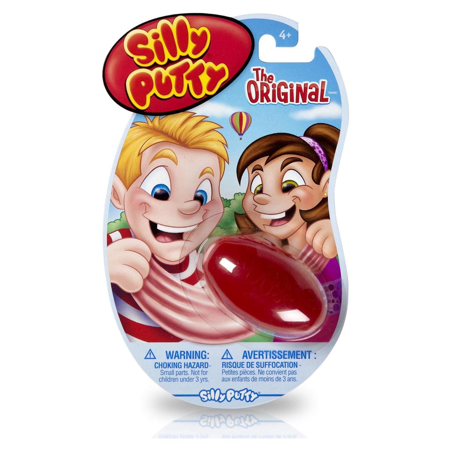 Silly Putty Original Crayola, Paquete de 24 Huevos Marrones