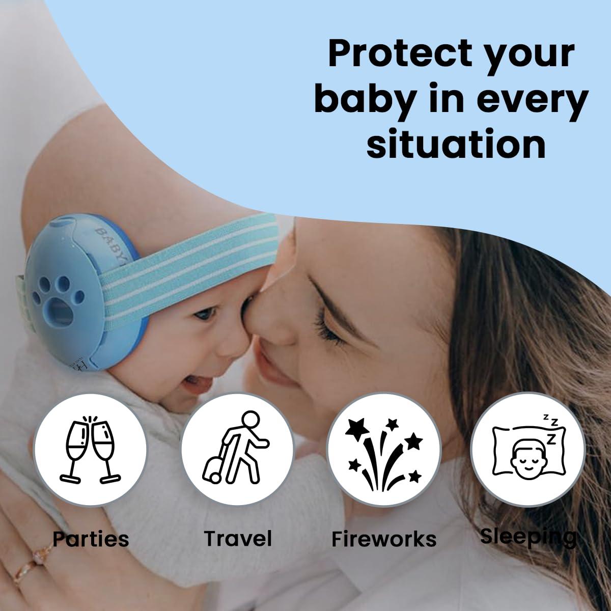 Auriculares Canceladores de Ruido HomeKinder para Bebés 0-18 meses