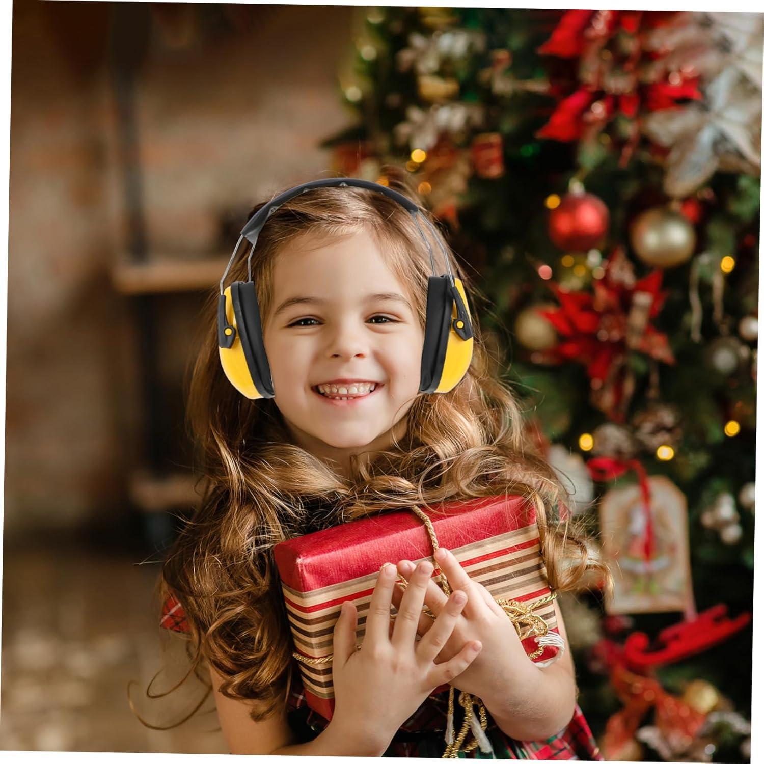 Auriculares de Reducción de Ruido Tofficu Ajustables Amarillo