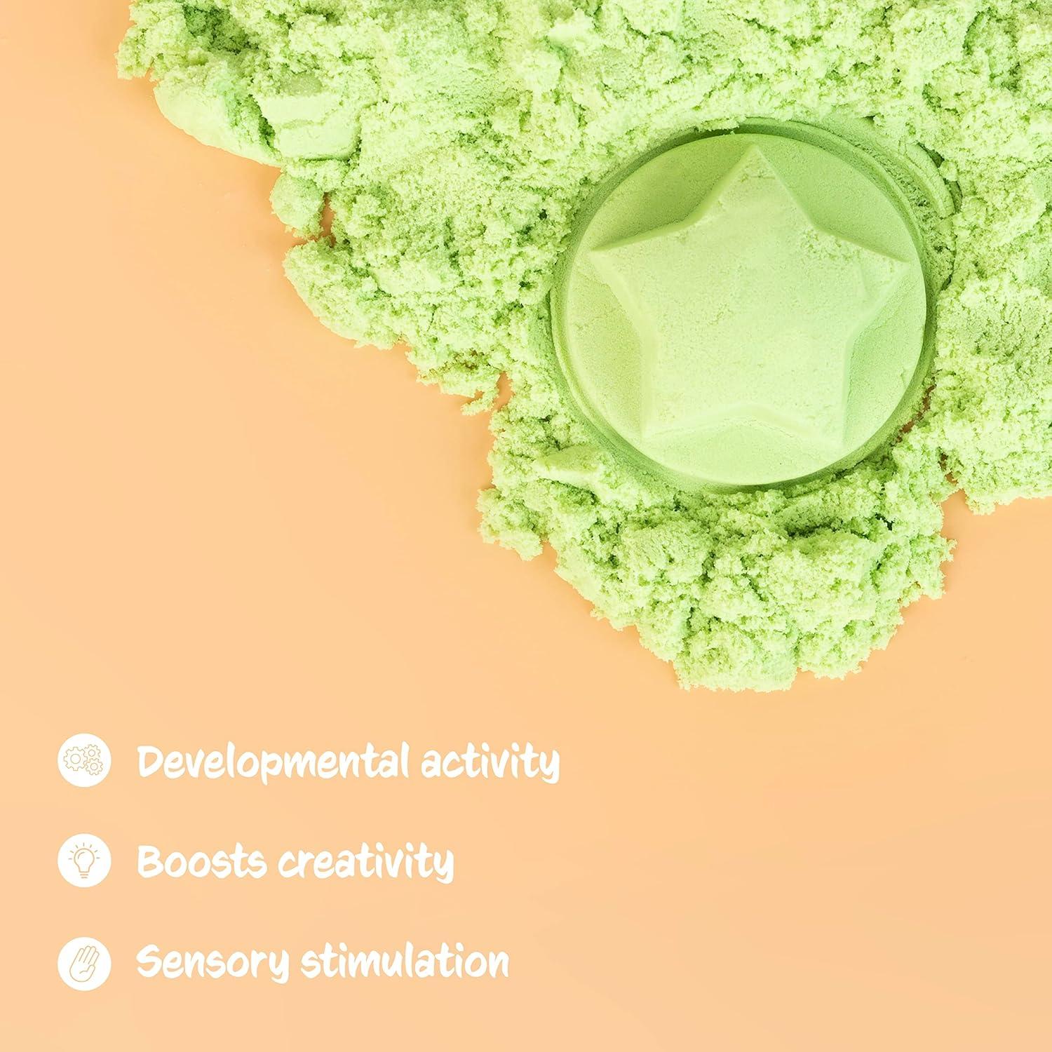 Arena Sensorial Verde 5 kg - Sin Desorden - Kriah Solutions