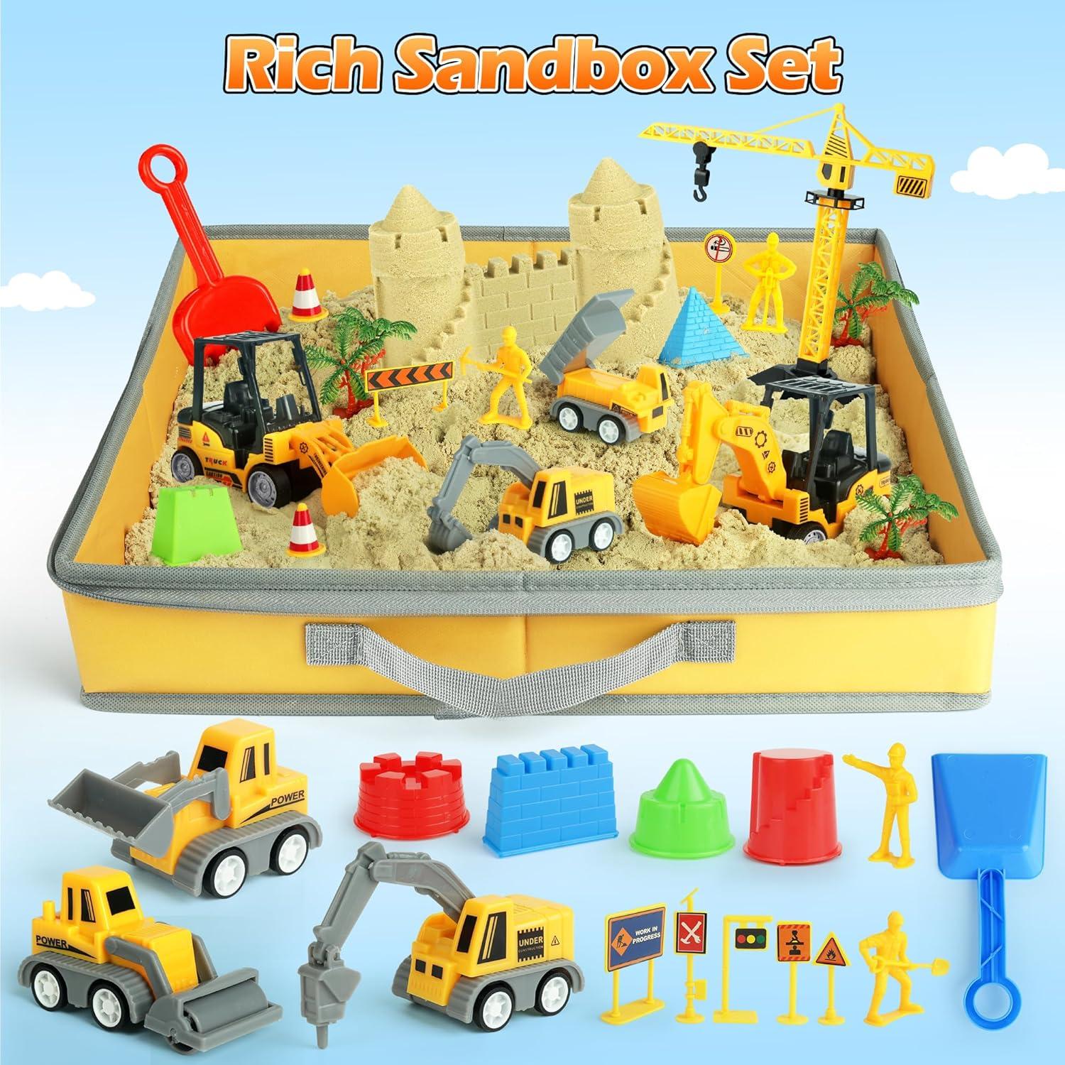 Kit de Arena de Construcción Helsort - 36 Piezas para Niños