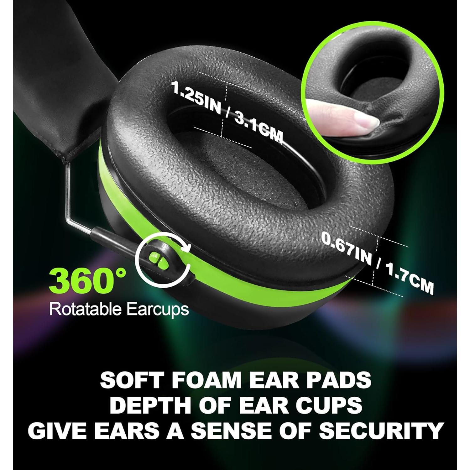 Protectores Auditivos HZ012 NRR 28dB Verde - Seguridad y Comodidad