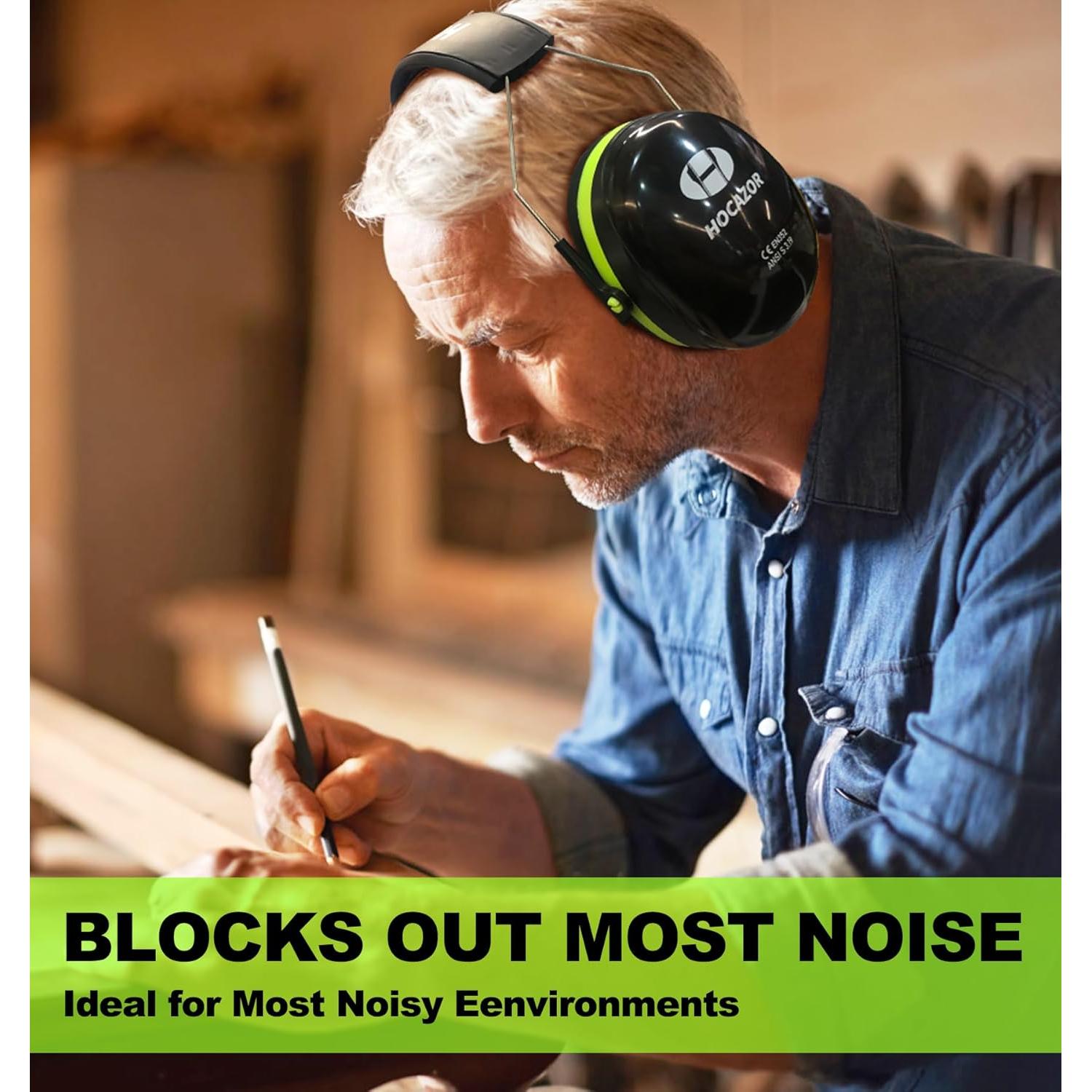 Protectores Auditivos HZ012 NRR 28dB Verde - Seguridad y Comodidad