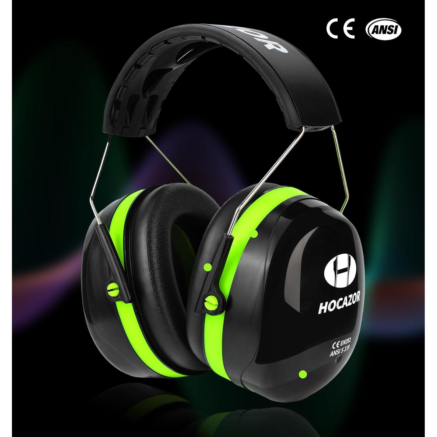 Protectores Auditivos HZ012 NRR 28dB Verde - Seguridad y Comodidad